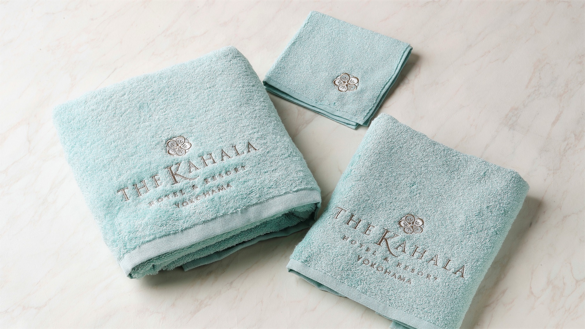 今治タオル・ブルー（バスタオル / フェイスタオル / ハンカチ）