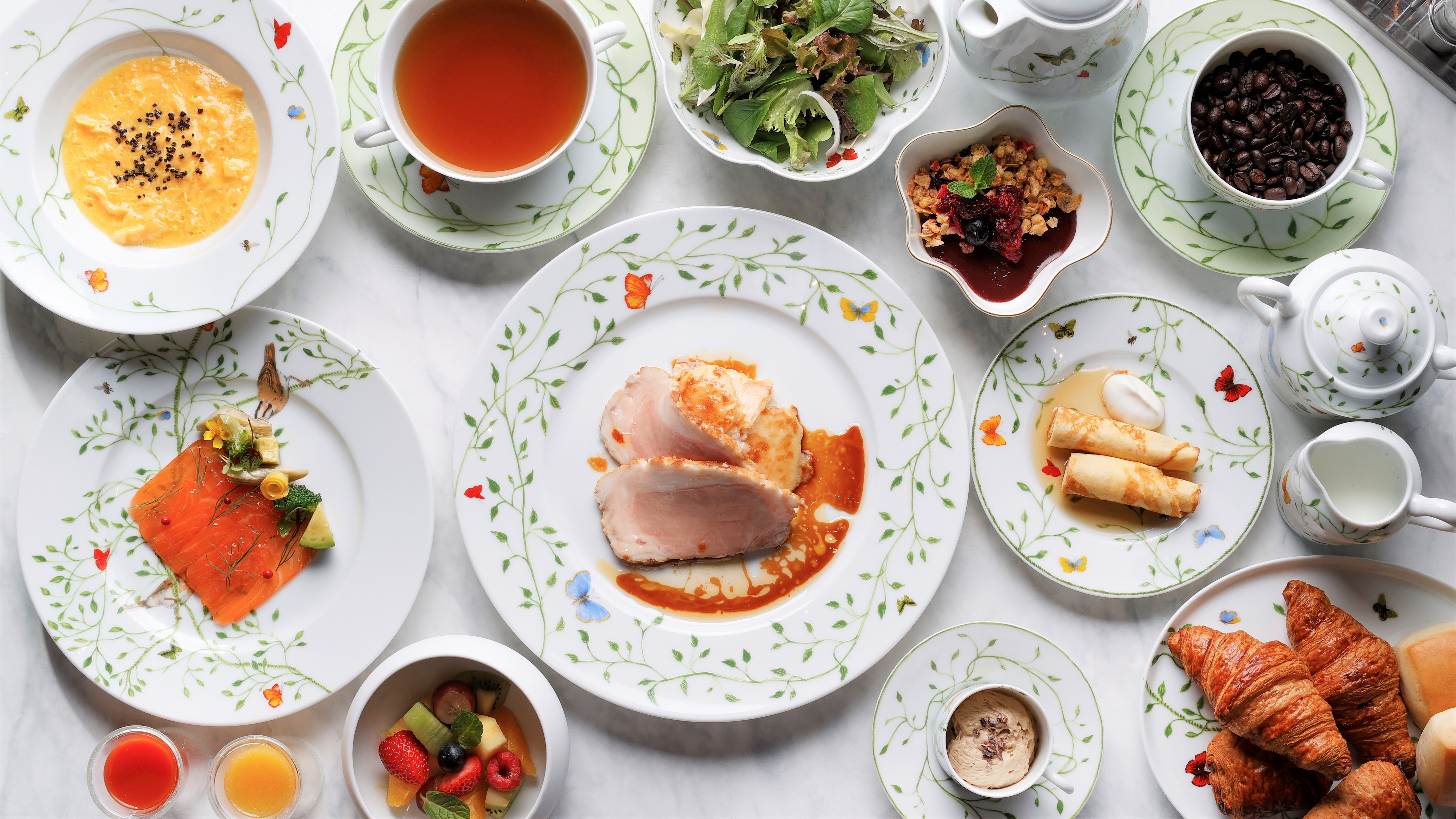 リストランテ「OZIO」のアメリカンブレックファスト　※イメージ