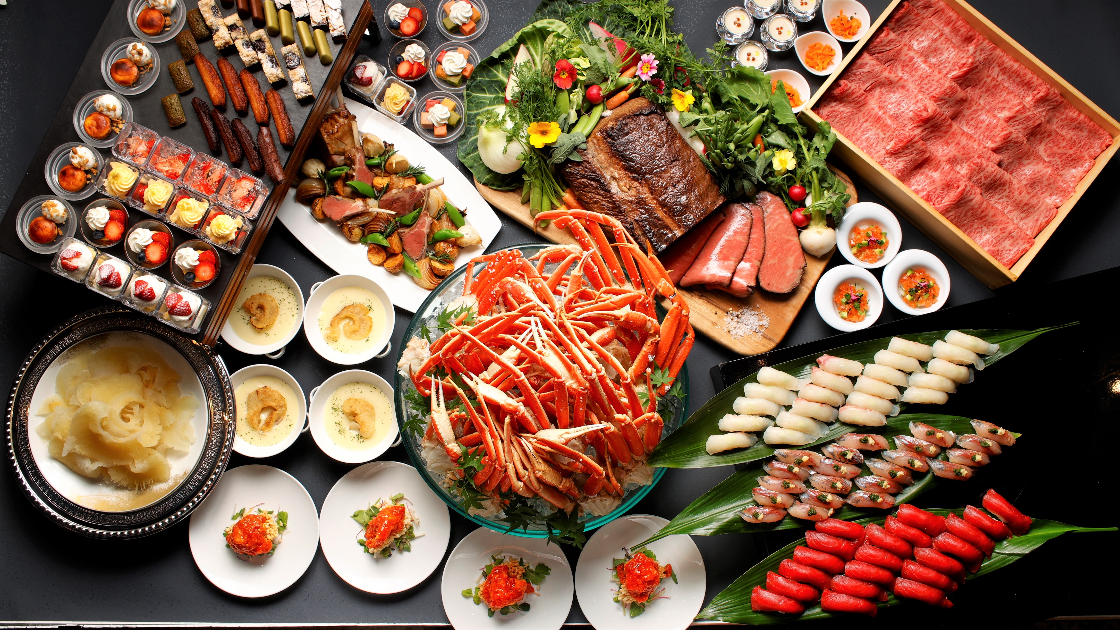Chef’s Dining Buffet　4～6月のディナーブッフェイメージ