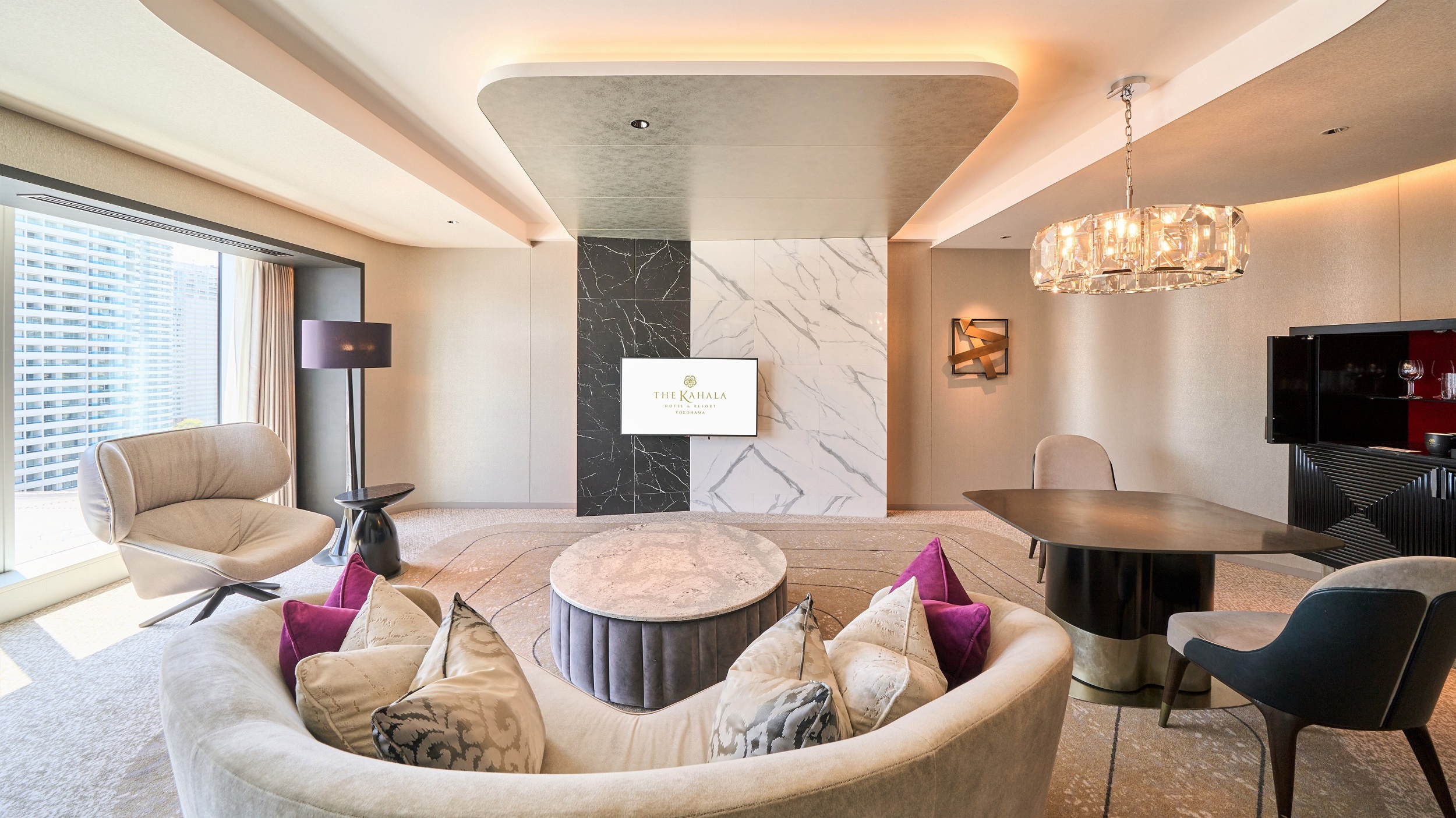 リビングルーム（エグゼクティブ スイート ツイン）