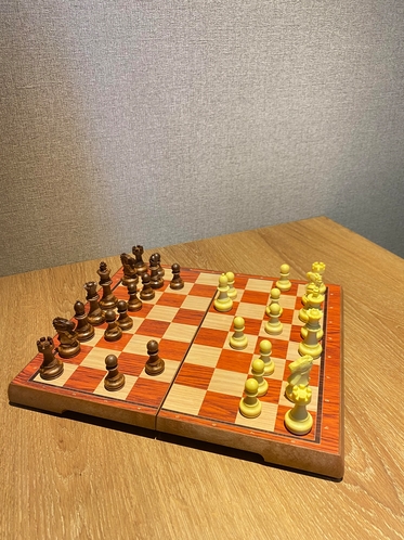 貸出備品一例(ボードゲーム：チェス)