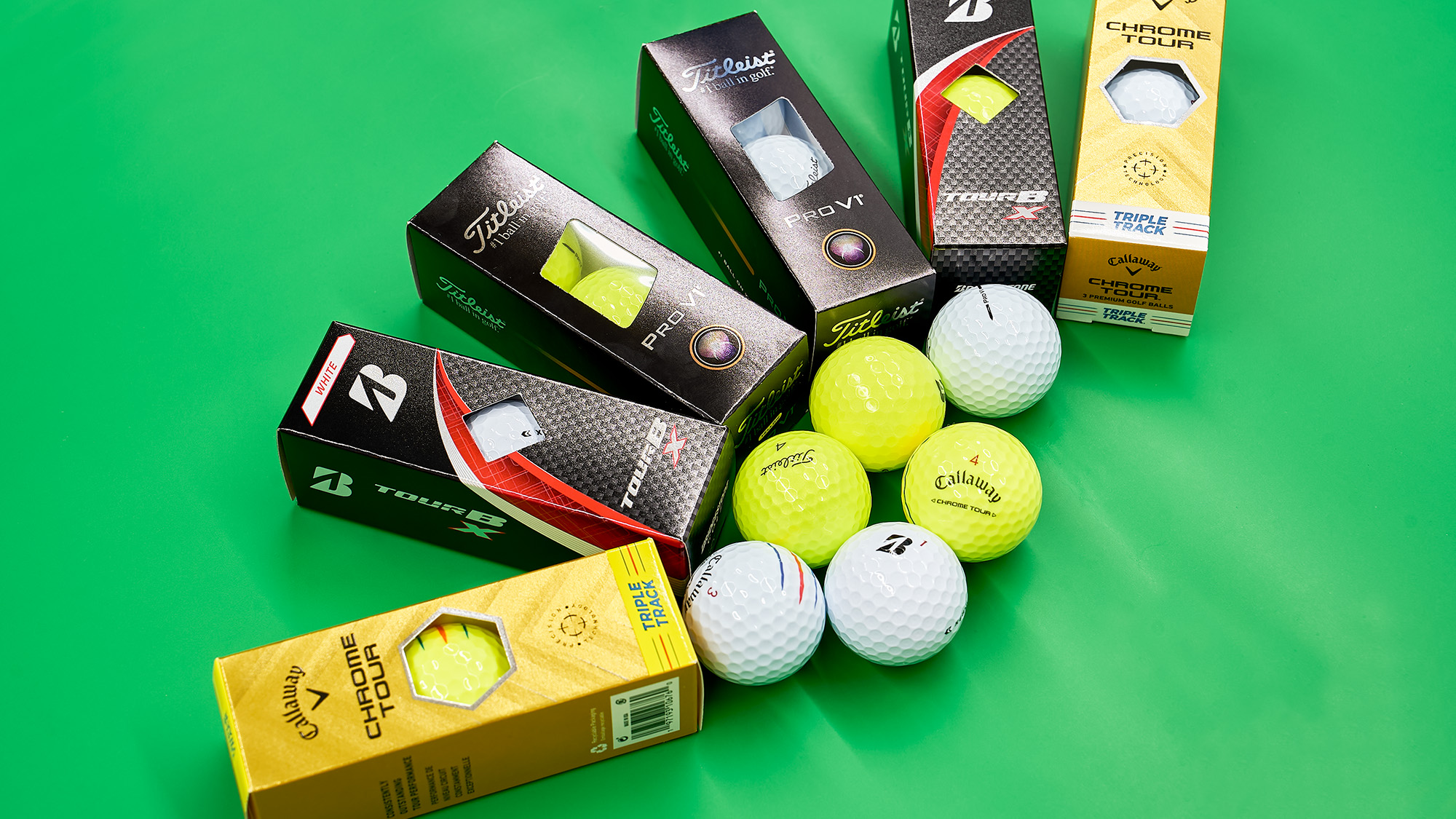 有名メーカーのゴルフボール