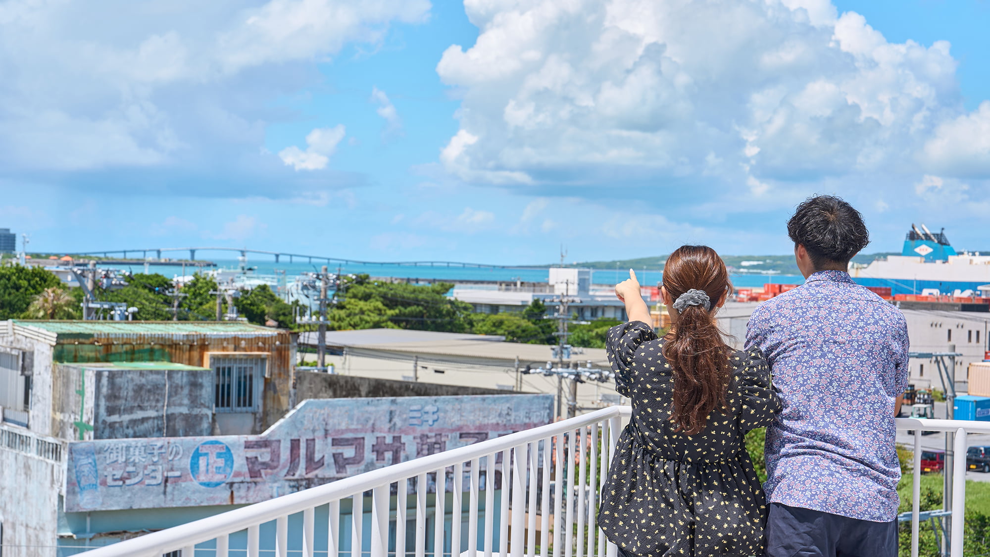 ホテルからの景色