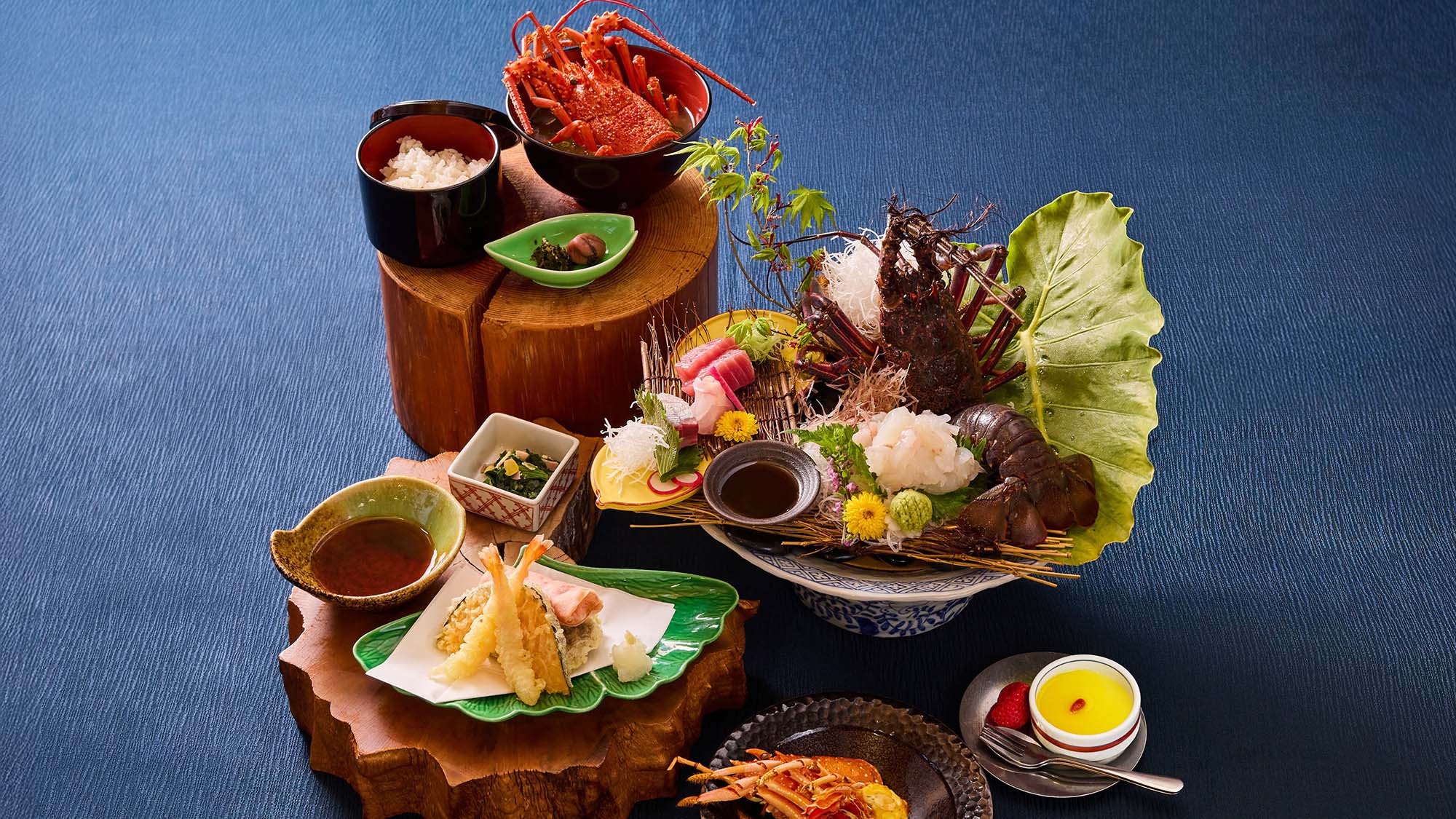 ・【ご夕食】伊勢海老づくしコース　イメージ