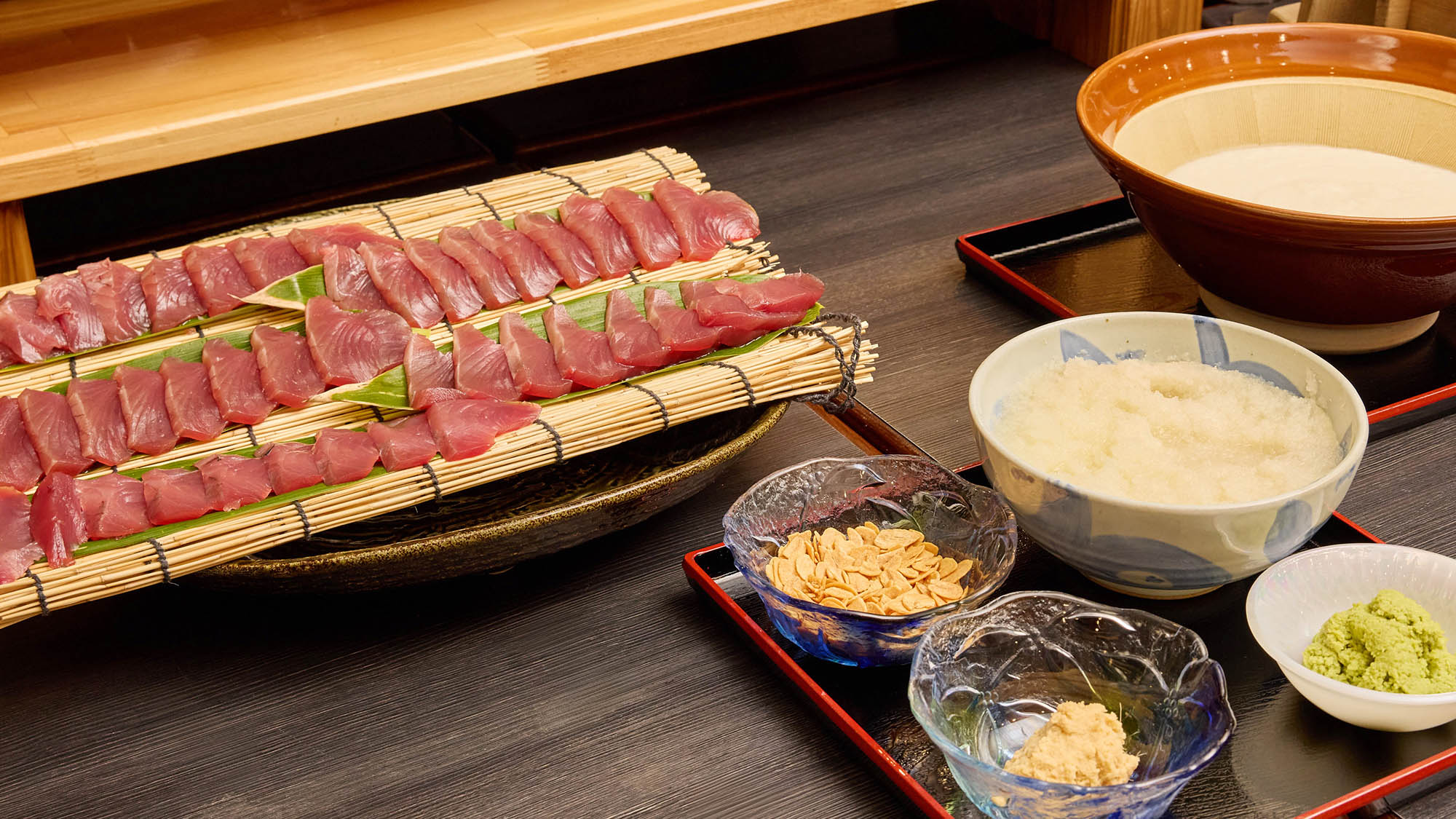 ・【朝食バイキング　イメージ】海鮮はお刺身または丼で　
