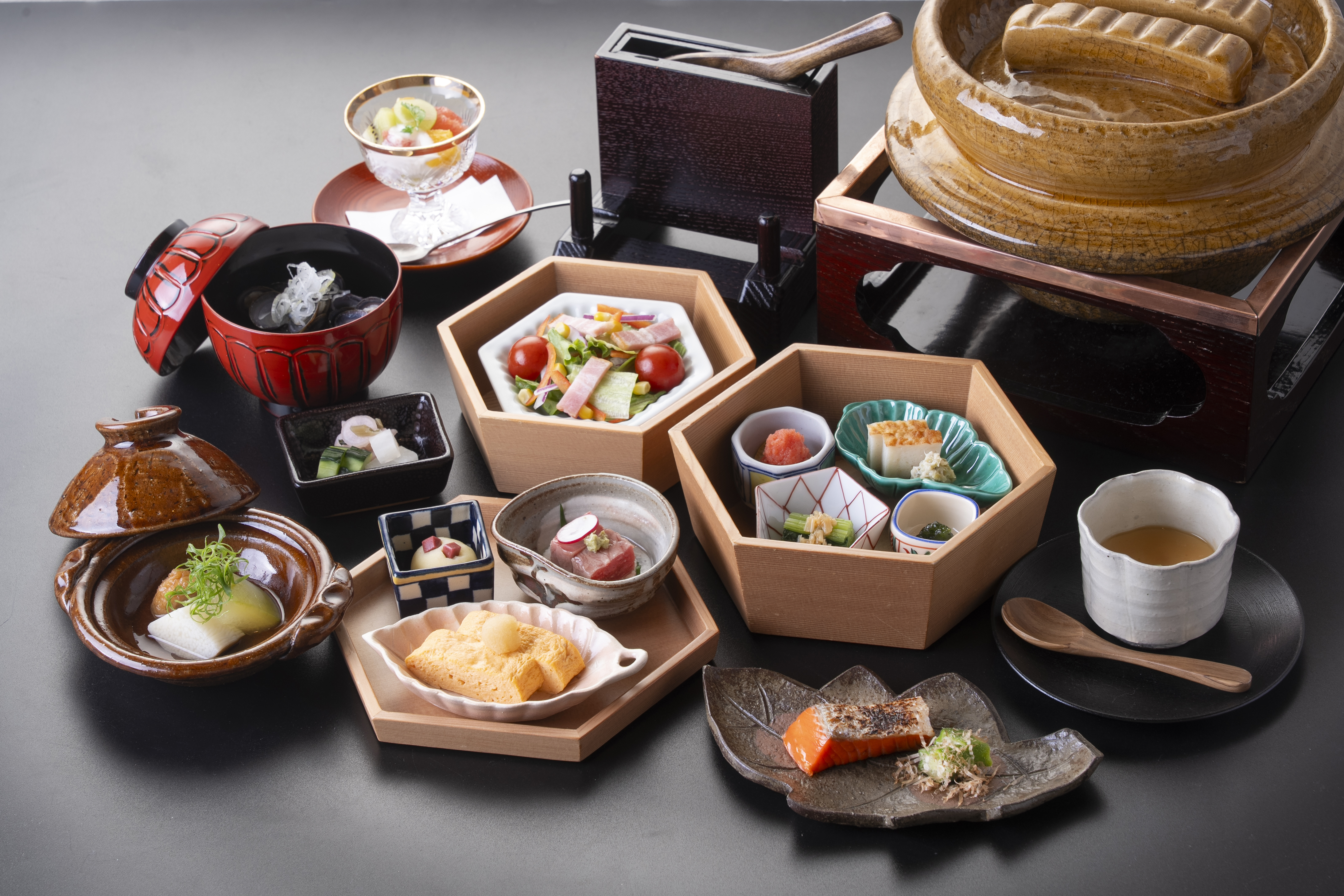 鬼の栖の御朝食