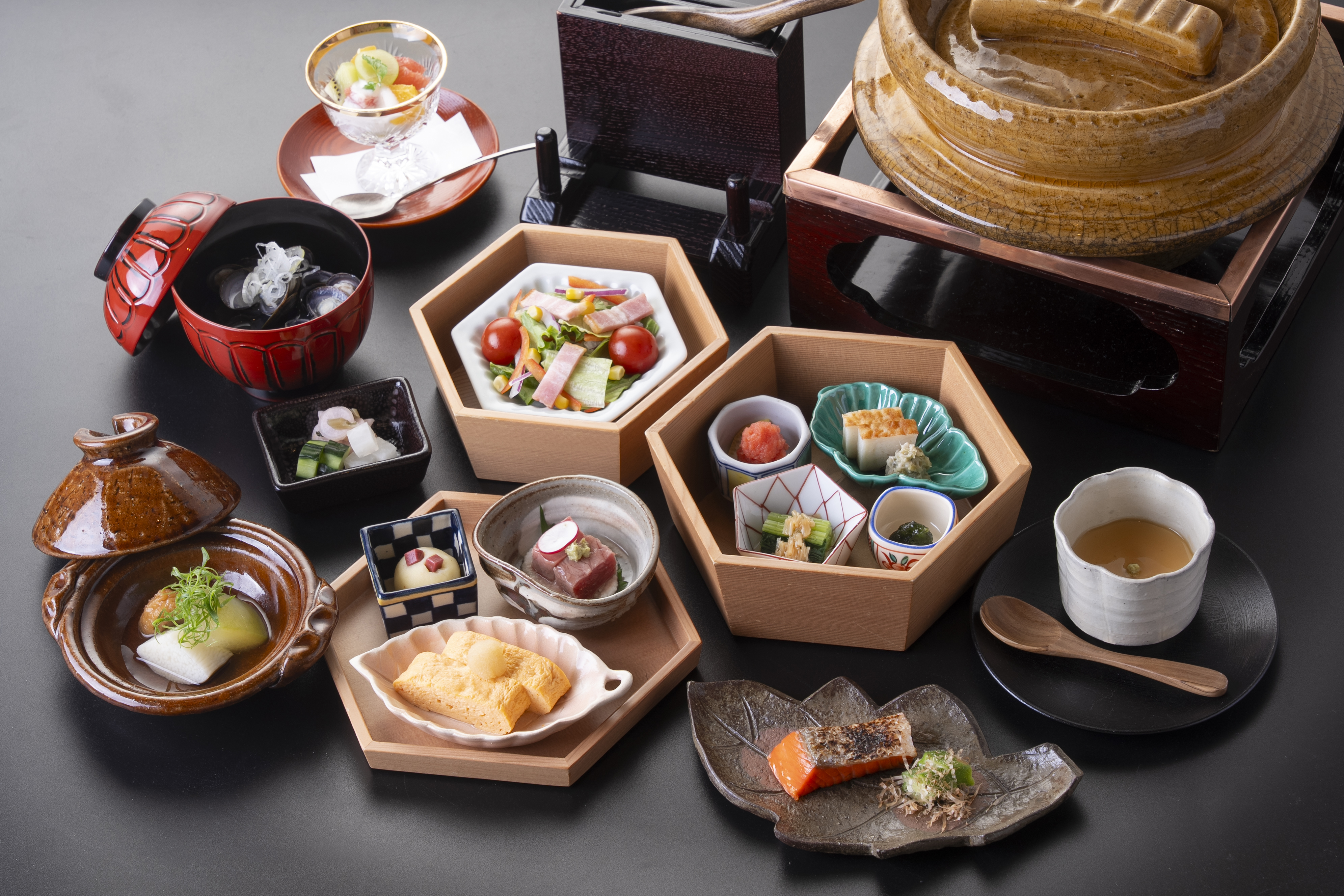 鬼の栖の御朝食