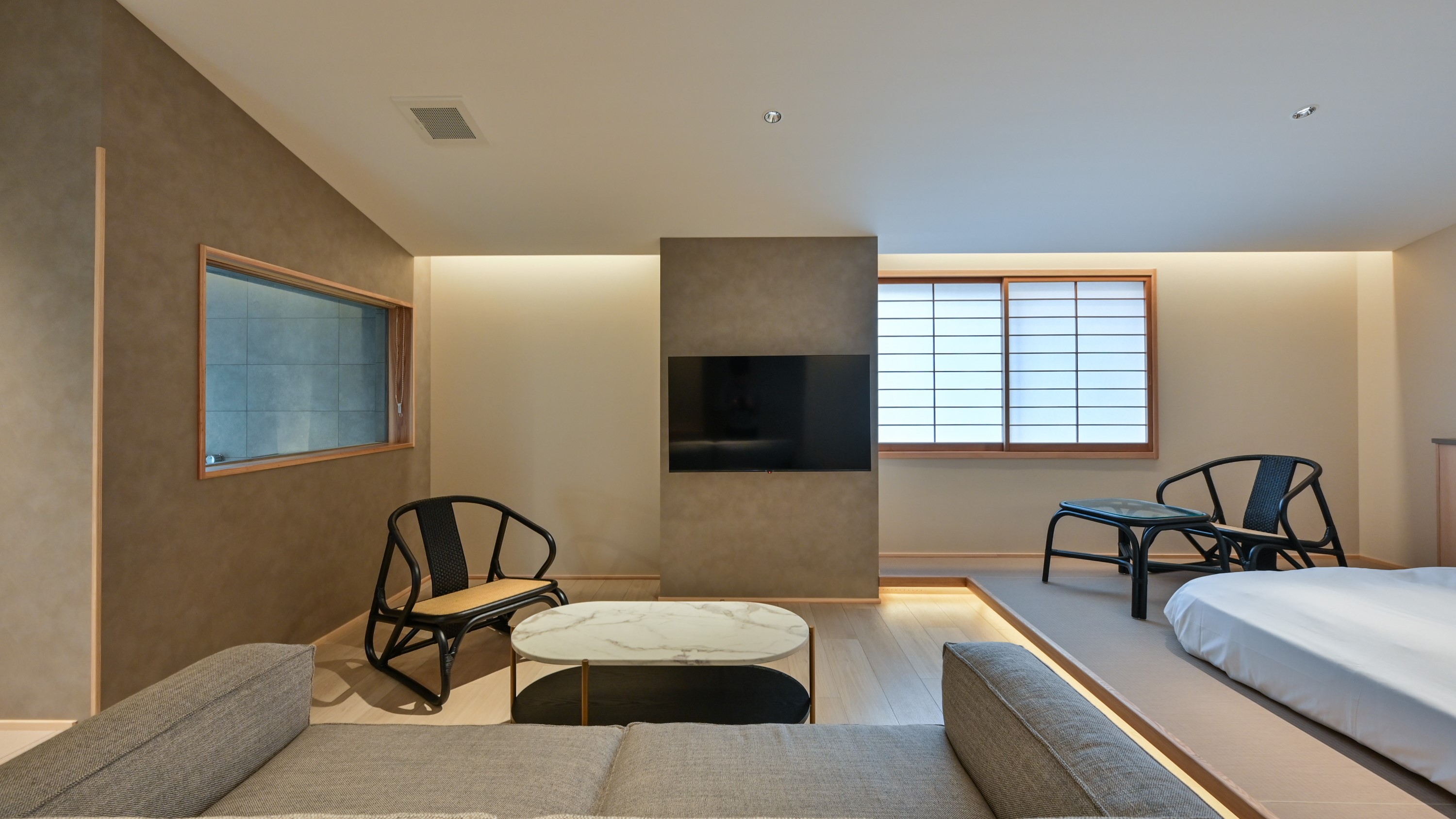 温泉付きハイグレード和洋室『両岩』