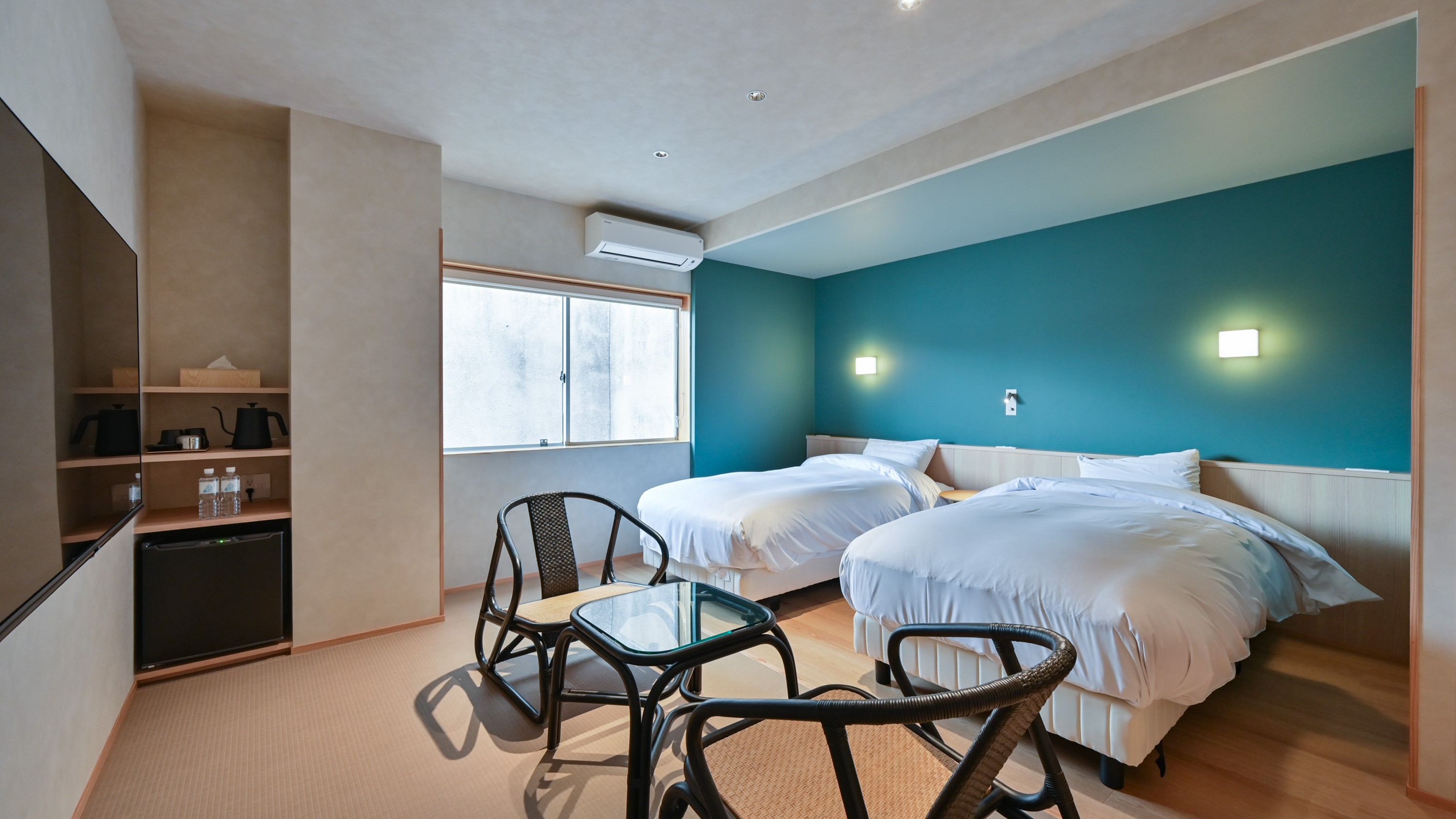  スタンダード和洋室D『モダン』+リビングソファ（25㎡）NewRoom