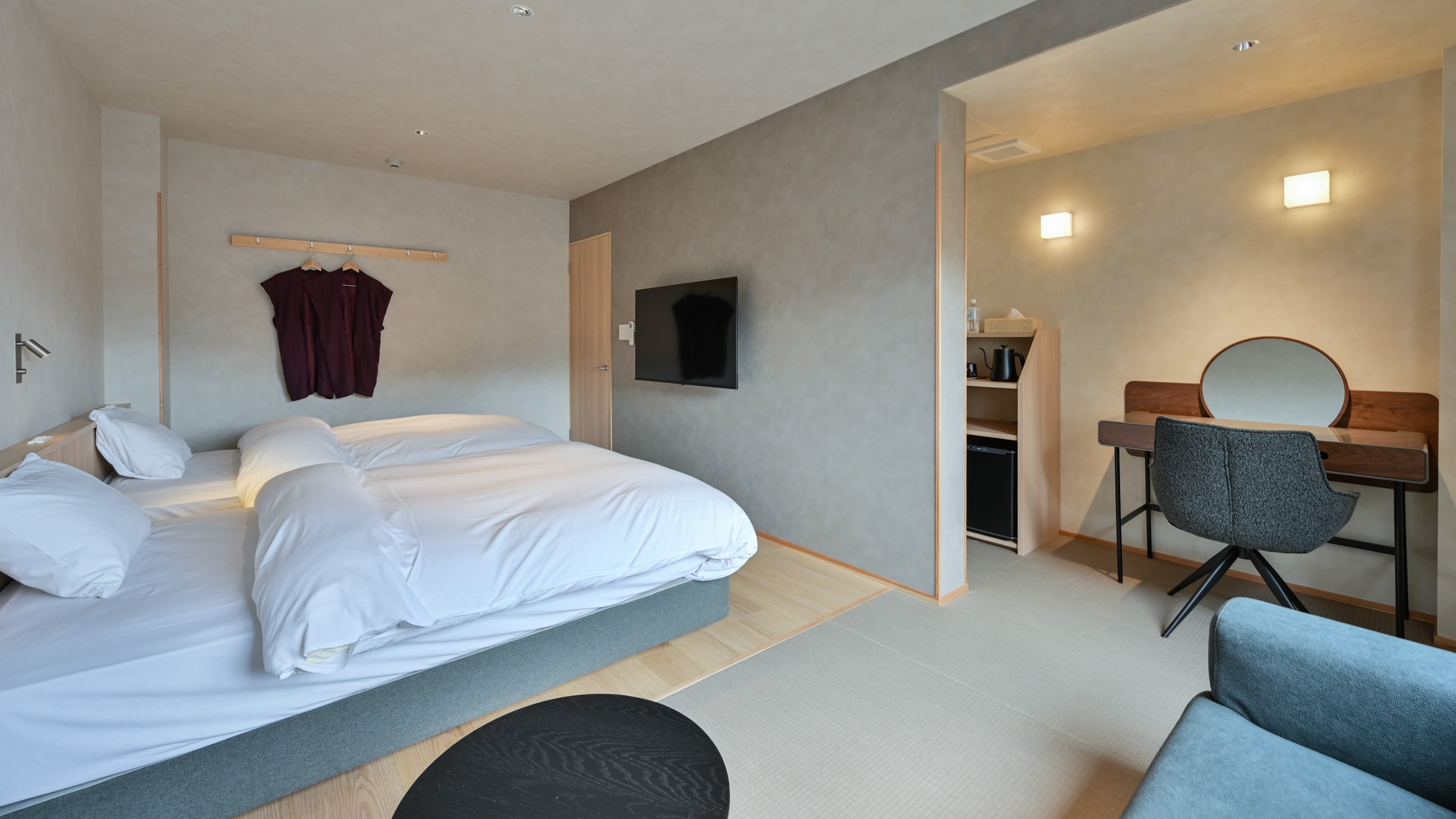  スタンダード和洋室D『モダン』+リビングソファ（25㎡）NewRoom