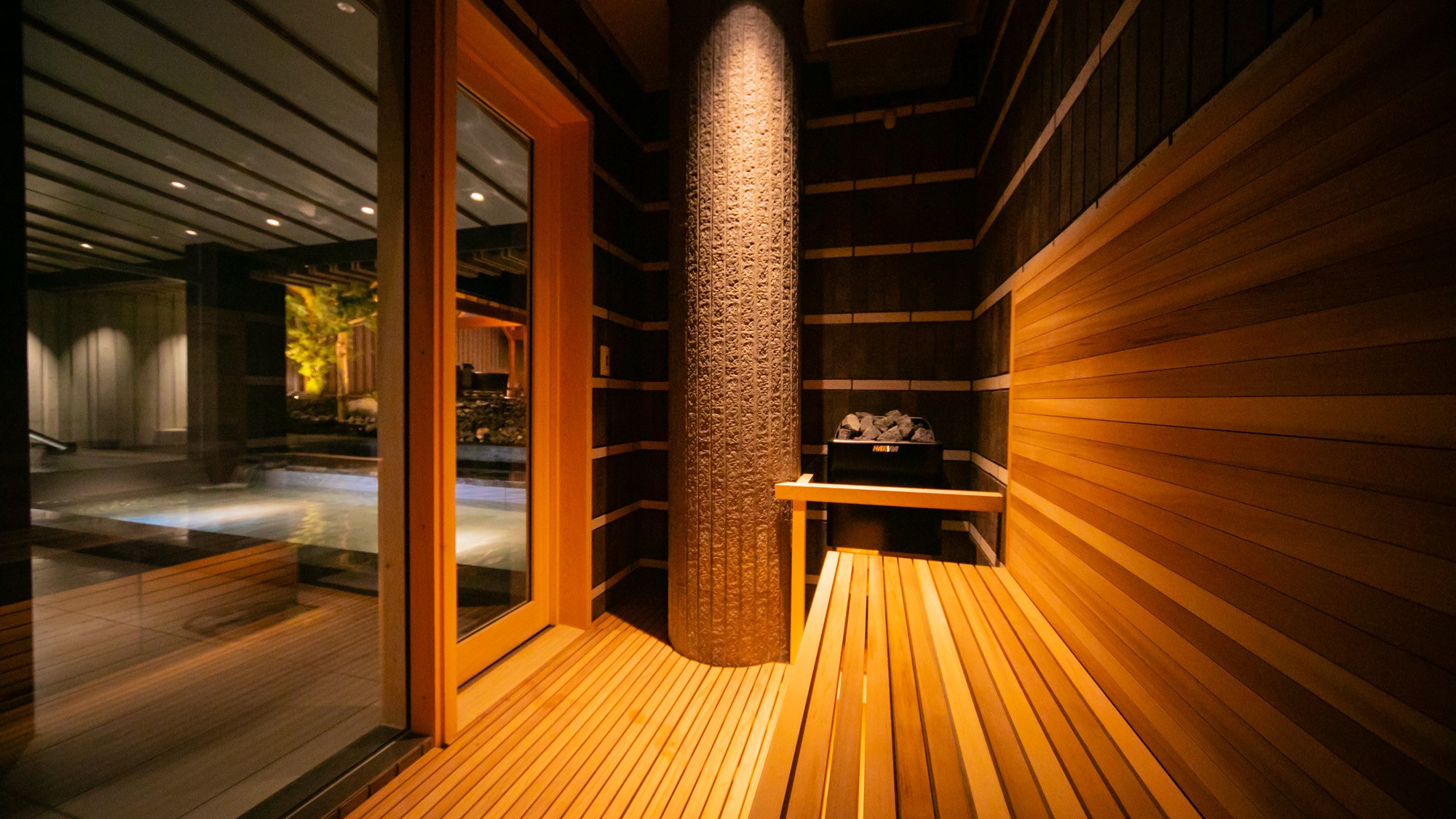 グループ施設１／旅館吉田屋／豊玉湯のサウナ