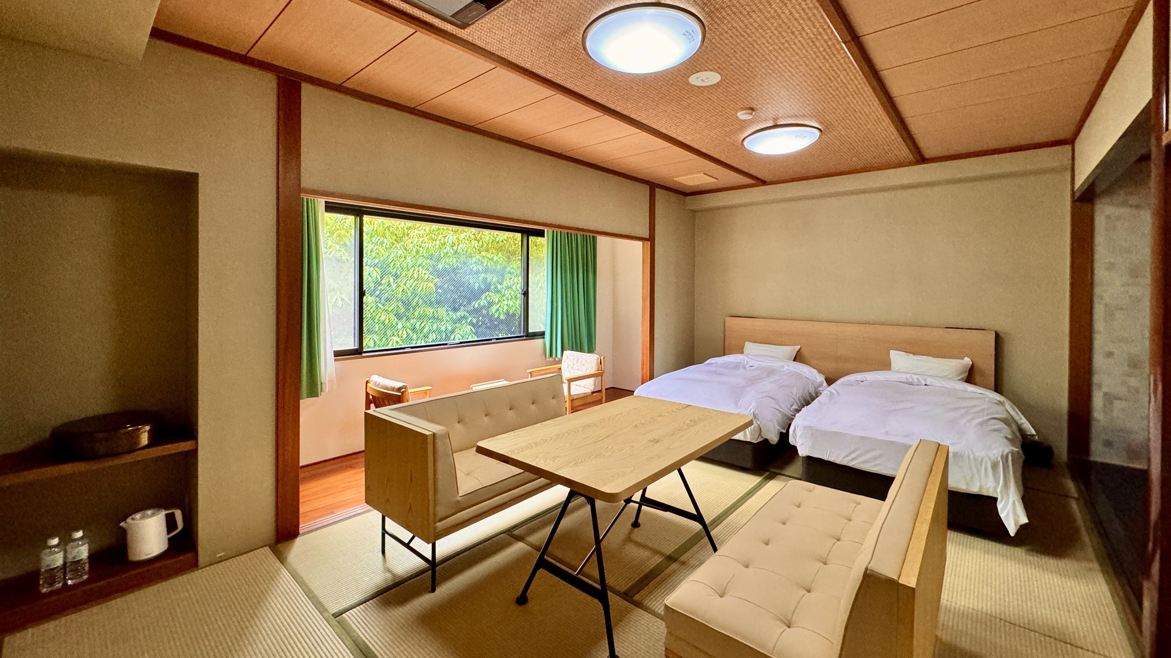 Ｃスタンダード和洋室+リビングソファ+お縁【禁煙】