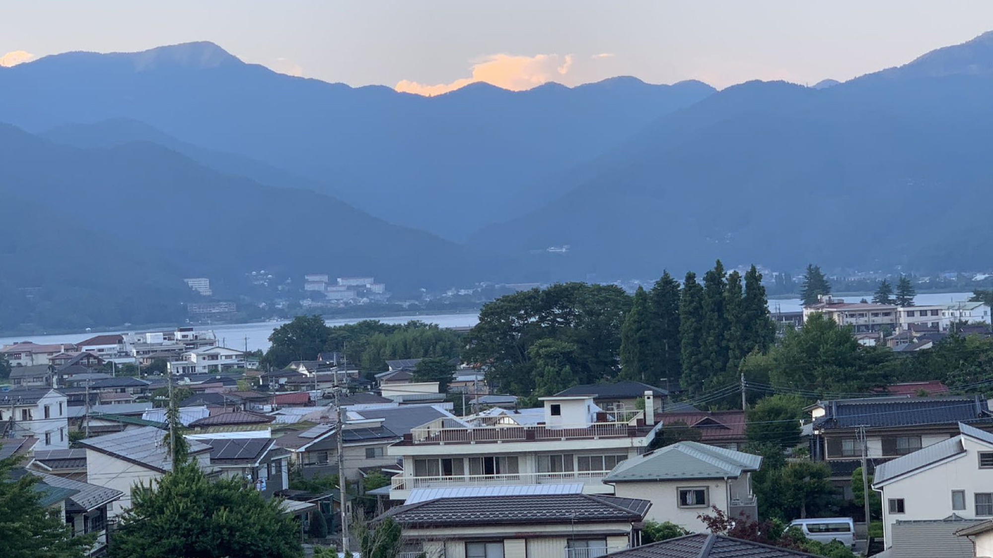 レイクビューからの眺め