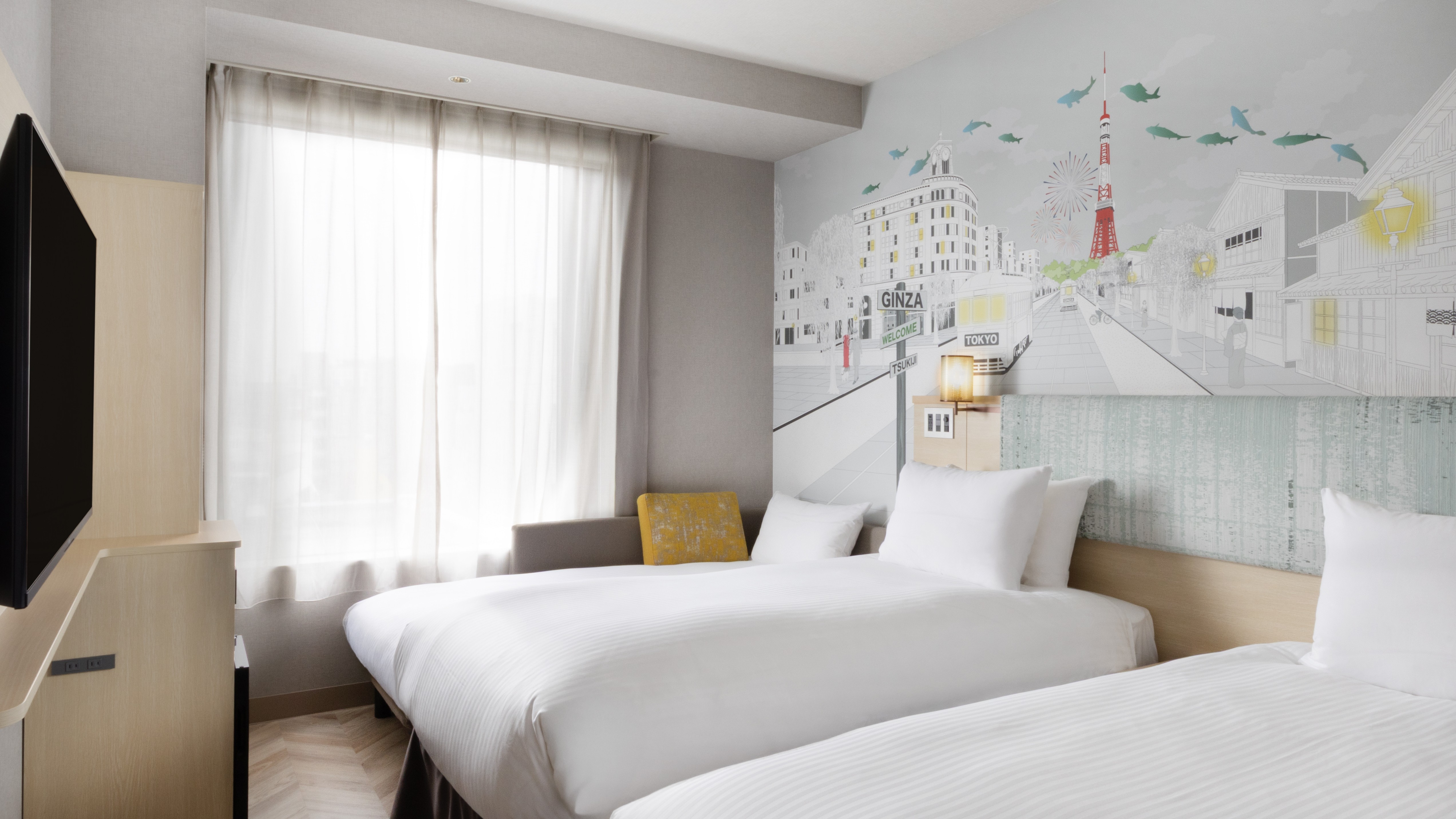 スーペリアツイン＋ソファベッド