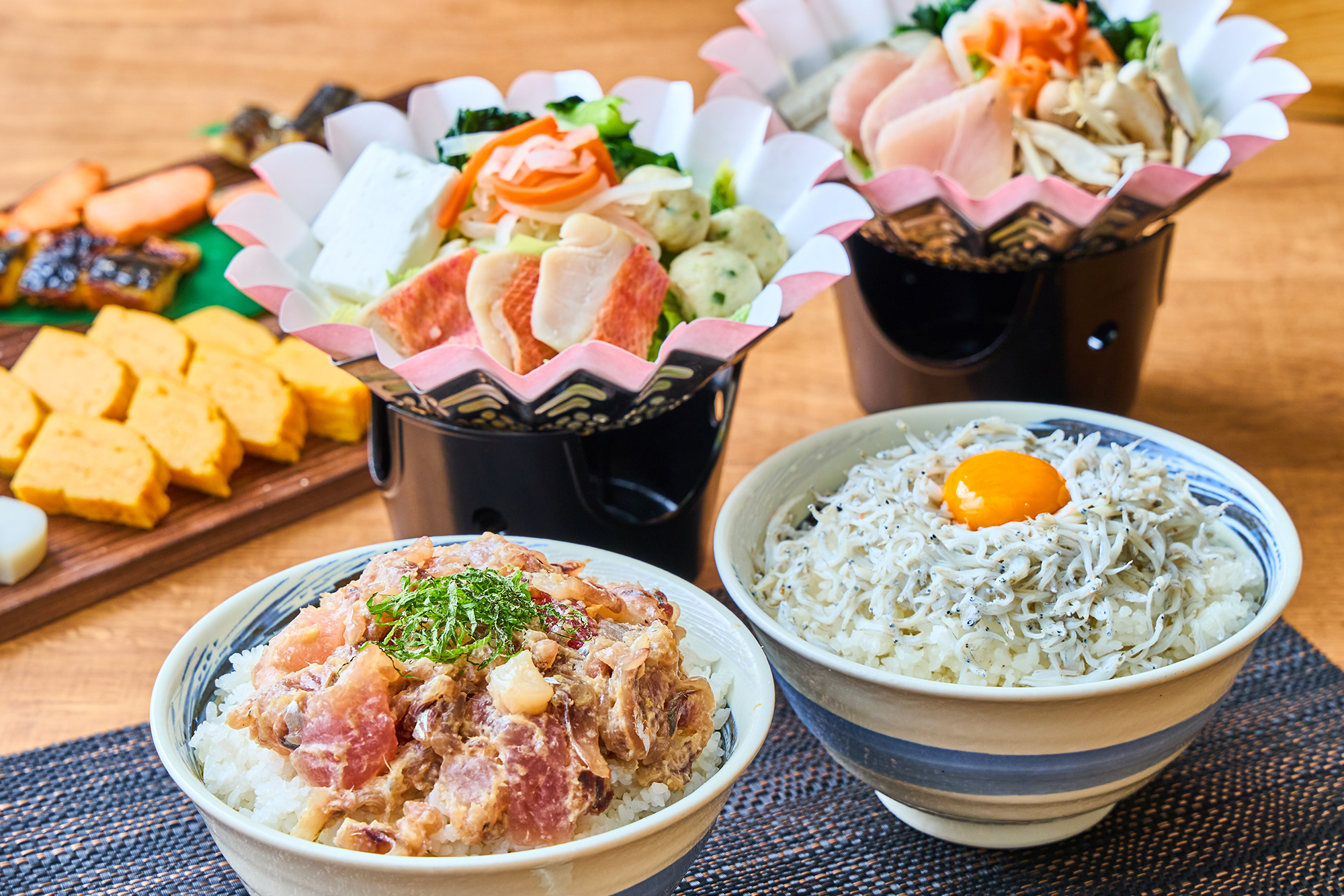 【朝食】朝からオリジナル鍋で贅沢に