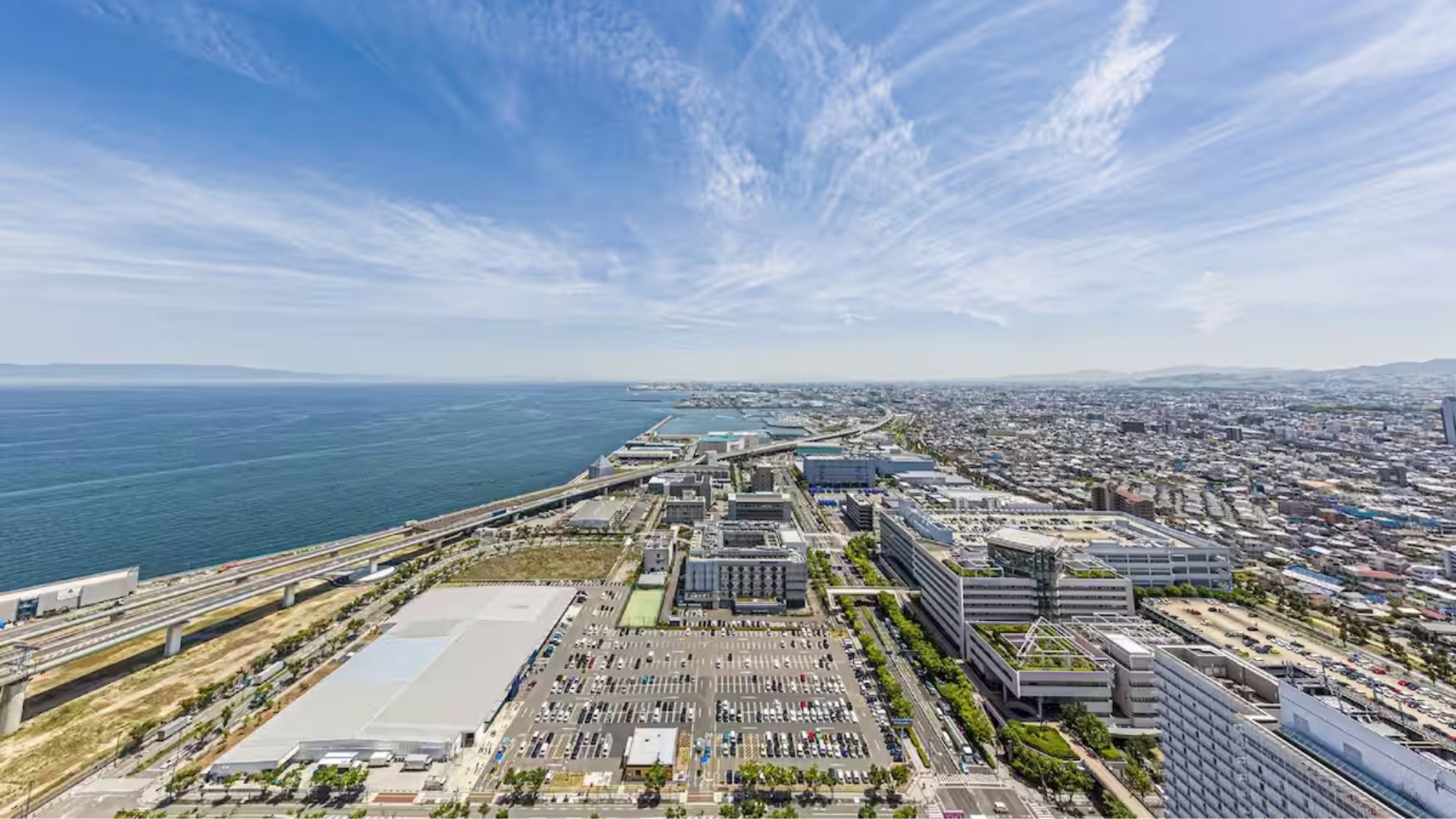 客室からの眺望ー北向き（昼）