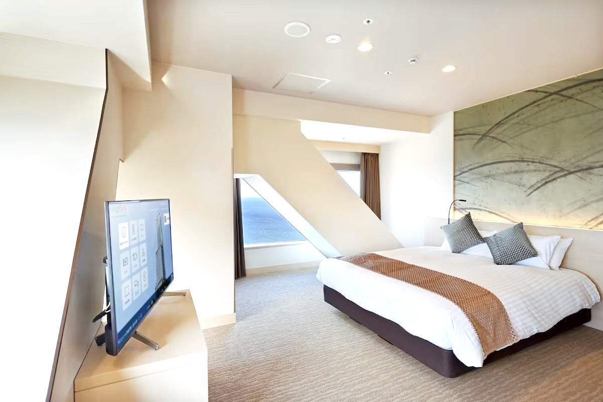 デラックスコーナーダブルルーム-ベイビュ　BN