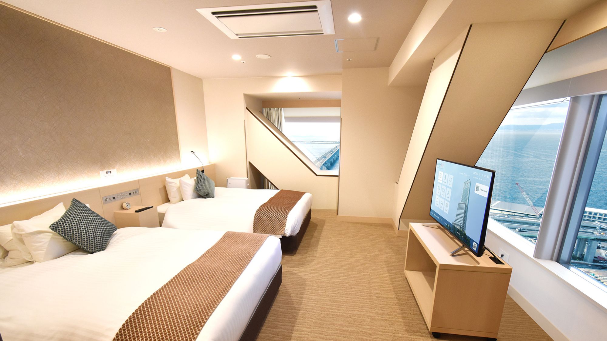 デラックスコーナーツインベイビュー