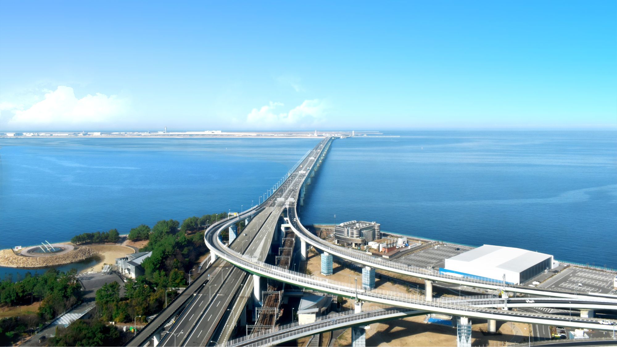 客室からの眺望ー西向き（昼）