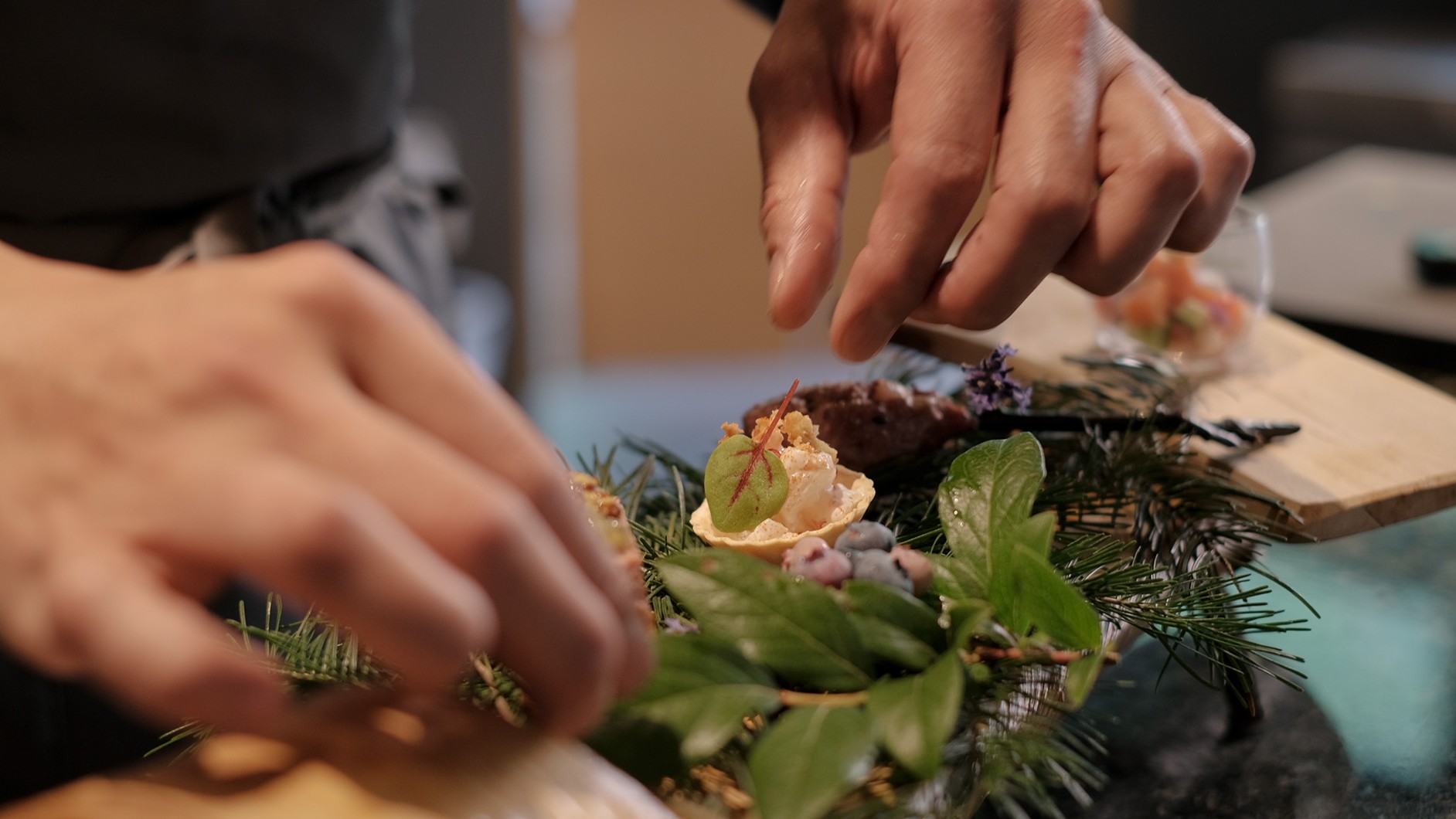 【翠巌別館／夕食一例】