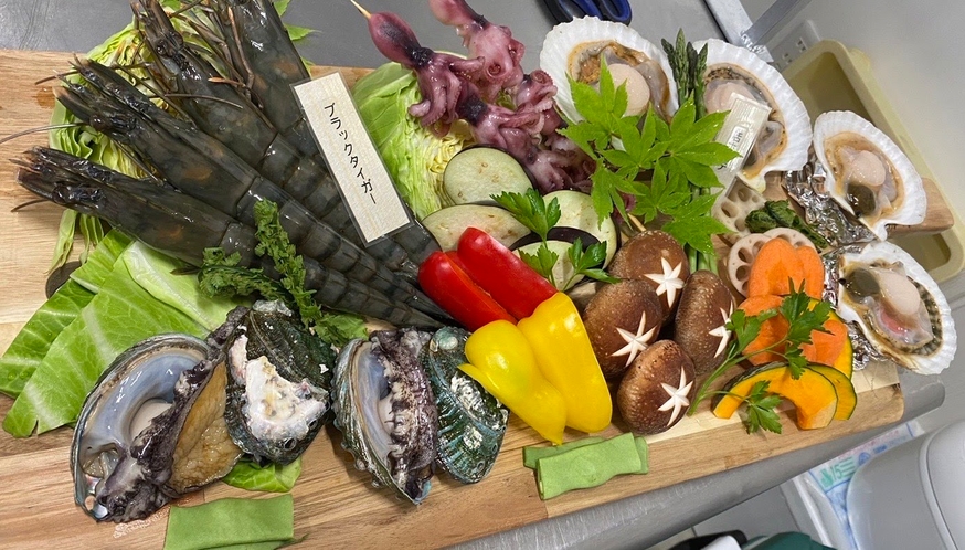 料理DX4名か海鮮、野菜イメージ