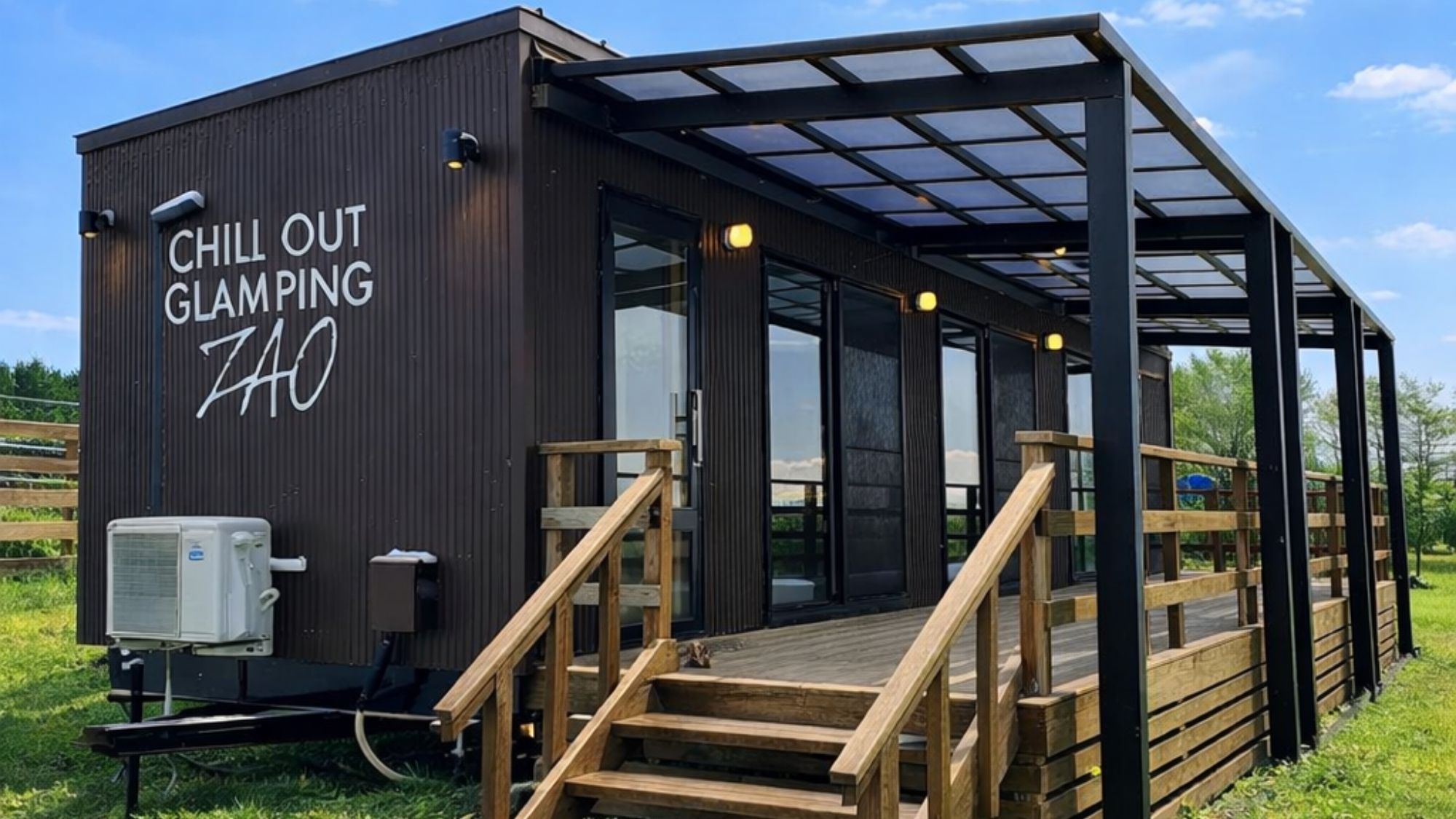 トレーラーハウス外観①