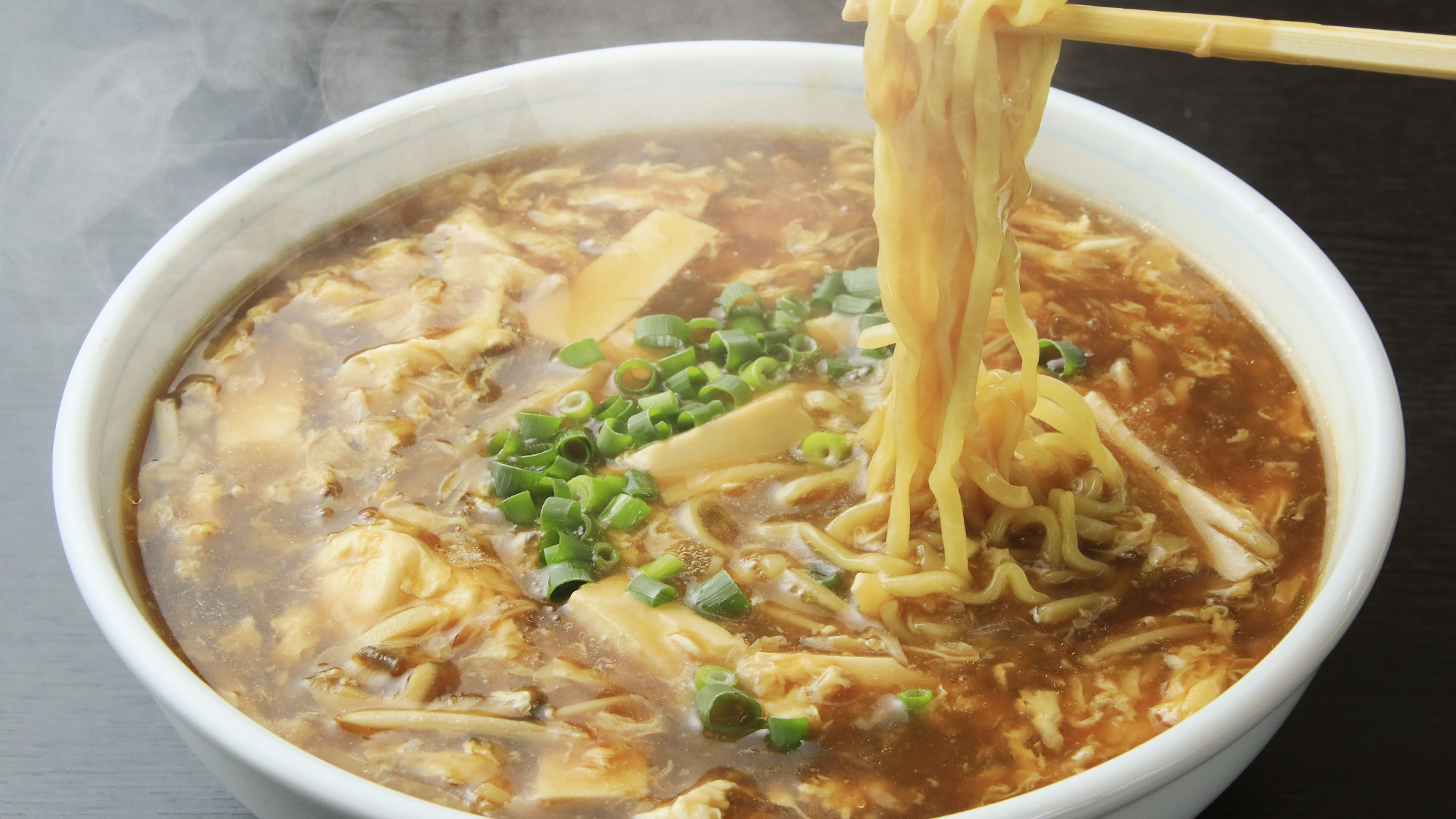 お食事～名物”濃厚とろりラーメン”