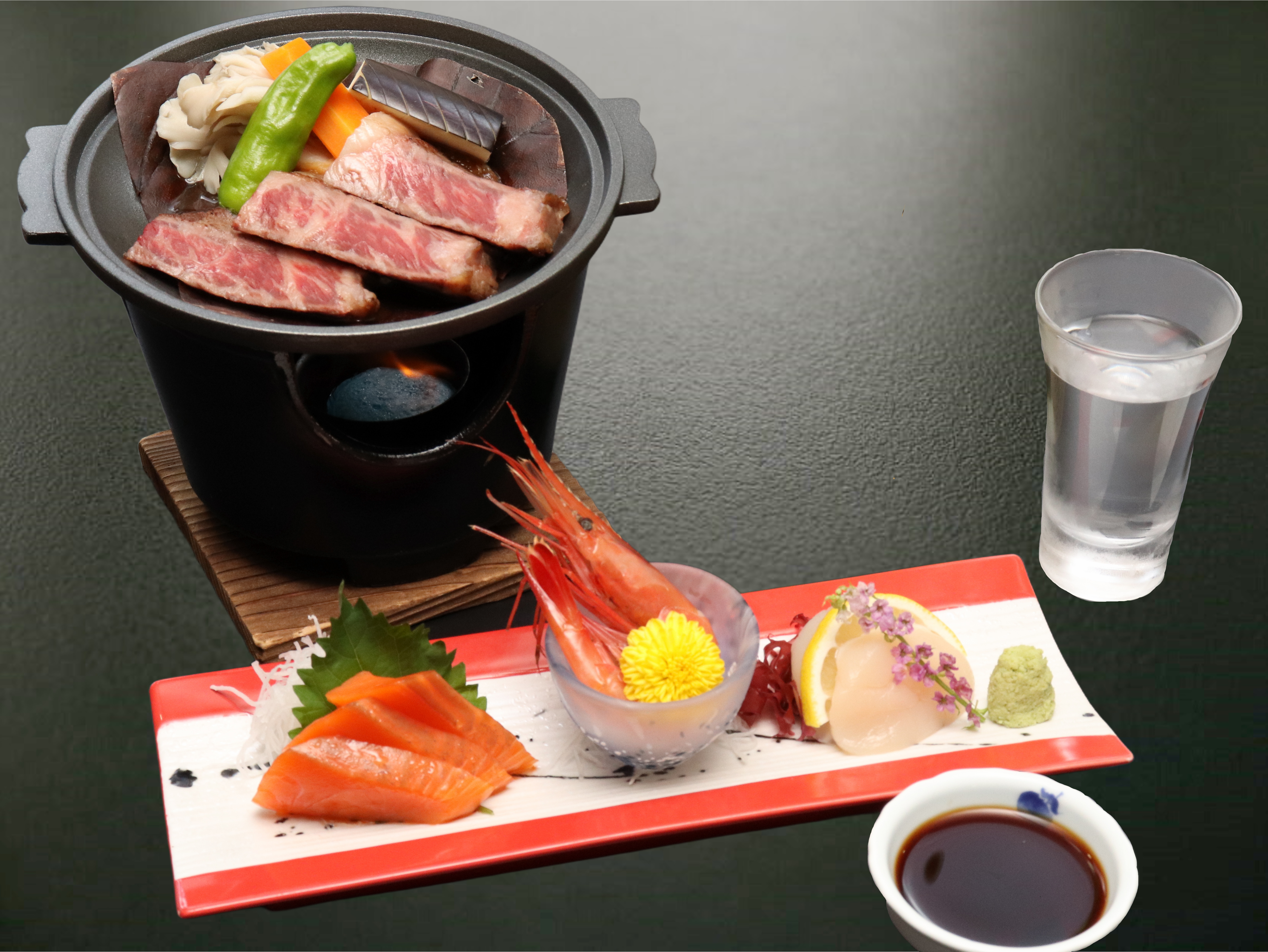 国産和牛を自家製のお味噌で