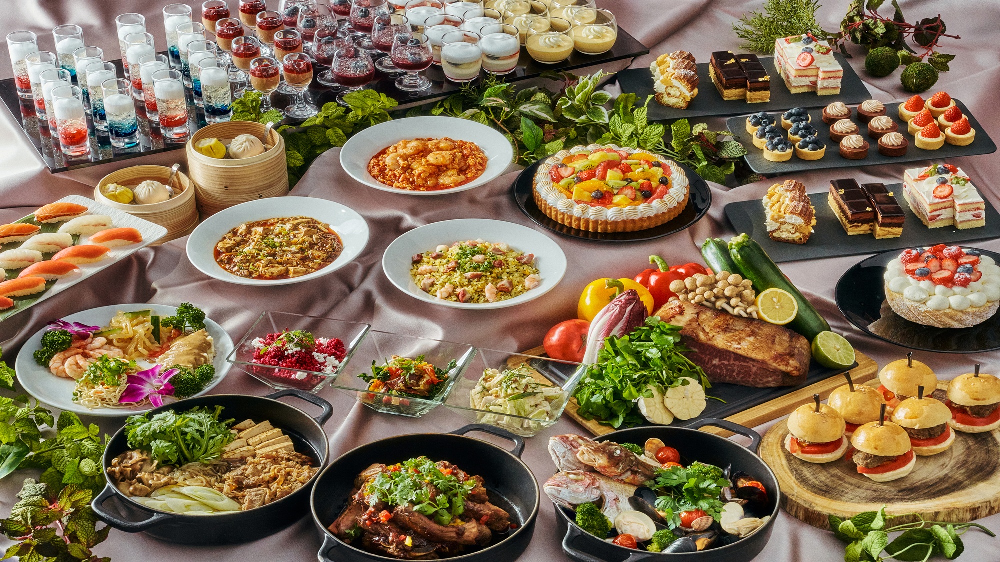 Allday Dining Parade (スイーツ＆ランチビュッフェ）