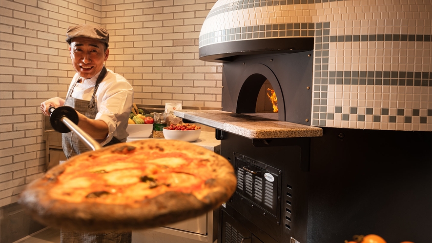 【トラットリア・イゾレッタ】本格的なピザ窯を備えたトラットリアで楽しむイタリアン