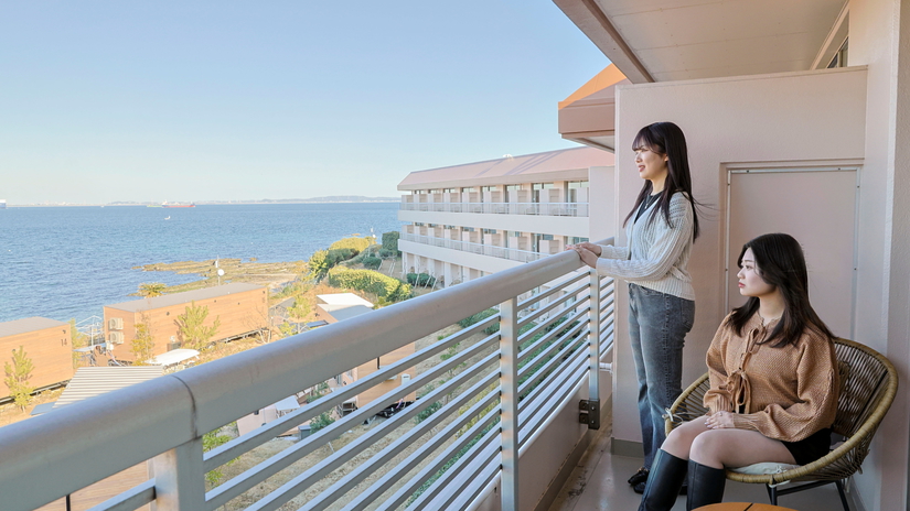 【最上階確約・ホテル】3階のお部屋で眺望満喫！海を眺めながらゆったり贅沢時間♪