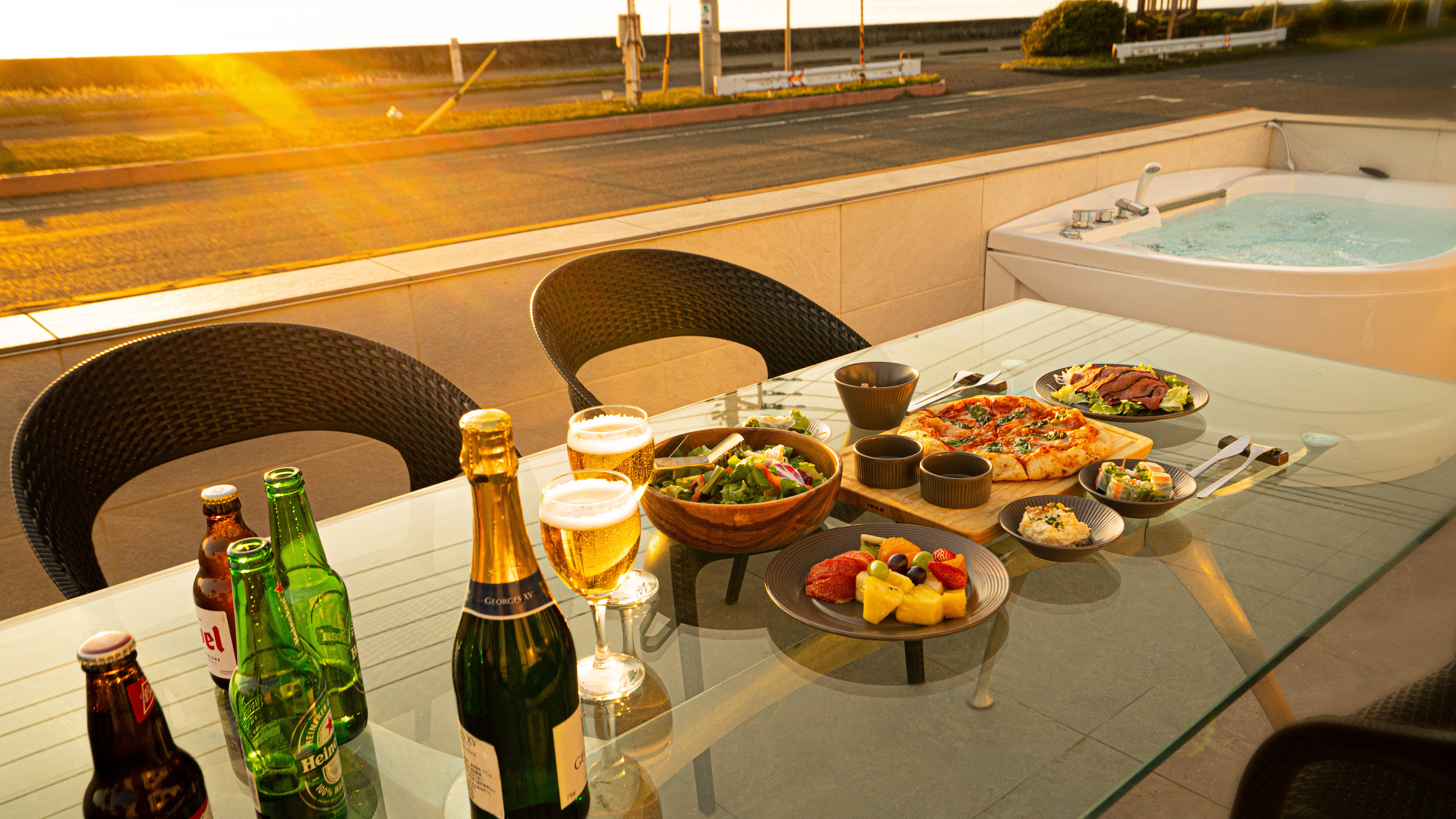 家族やお子様とはもちろん、恋人とロマンチックに過ごす事も可能です（イメージ）