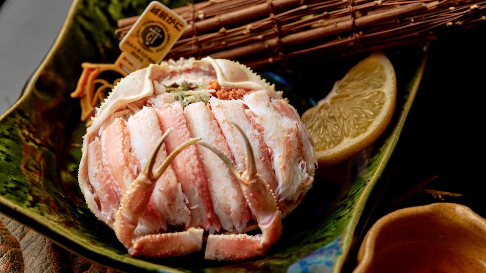 【黄タグ越前がにフルコース】「越前がに」を堪能する旬の特別懐石＜2食付＞