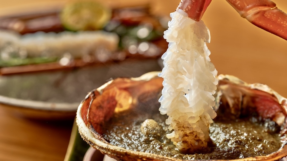 【黄タグ越前がにフルコース】「越前がに」を堪能する旬の特別懐石＜2食付＞
