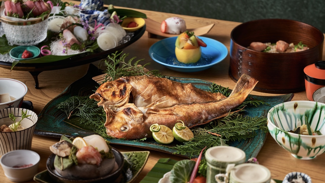 【若狭ぐじを堪能】若狭湾の海の幸を愉しむ季節の特別懐石＜2食付＞