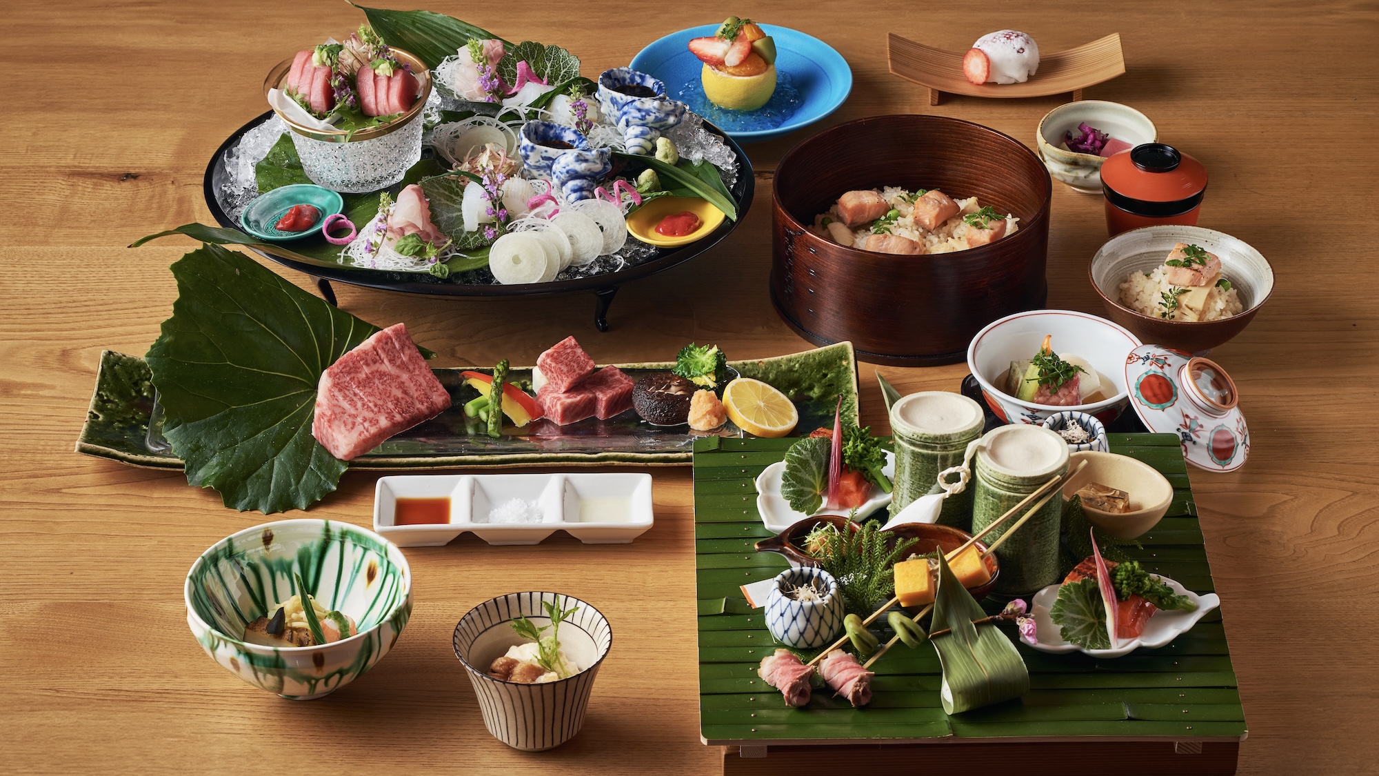 【若狭牛を堪能】若狭湾の海の幸と「若狭牛」を愉しむ季節の特別懐石＜2食付＞