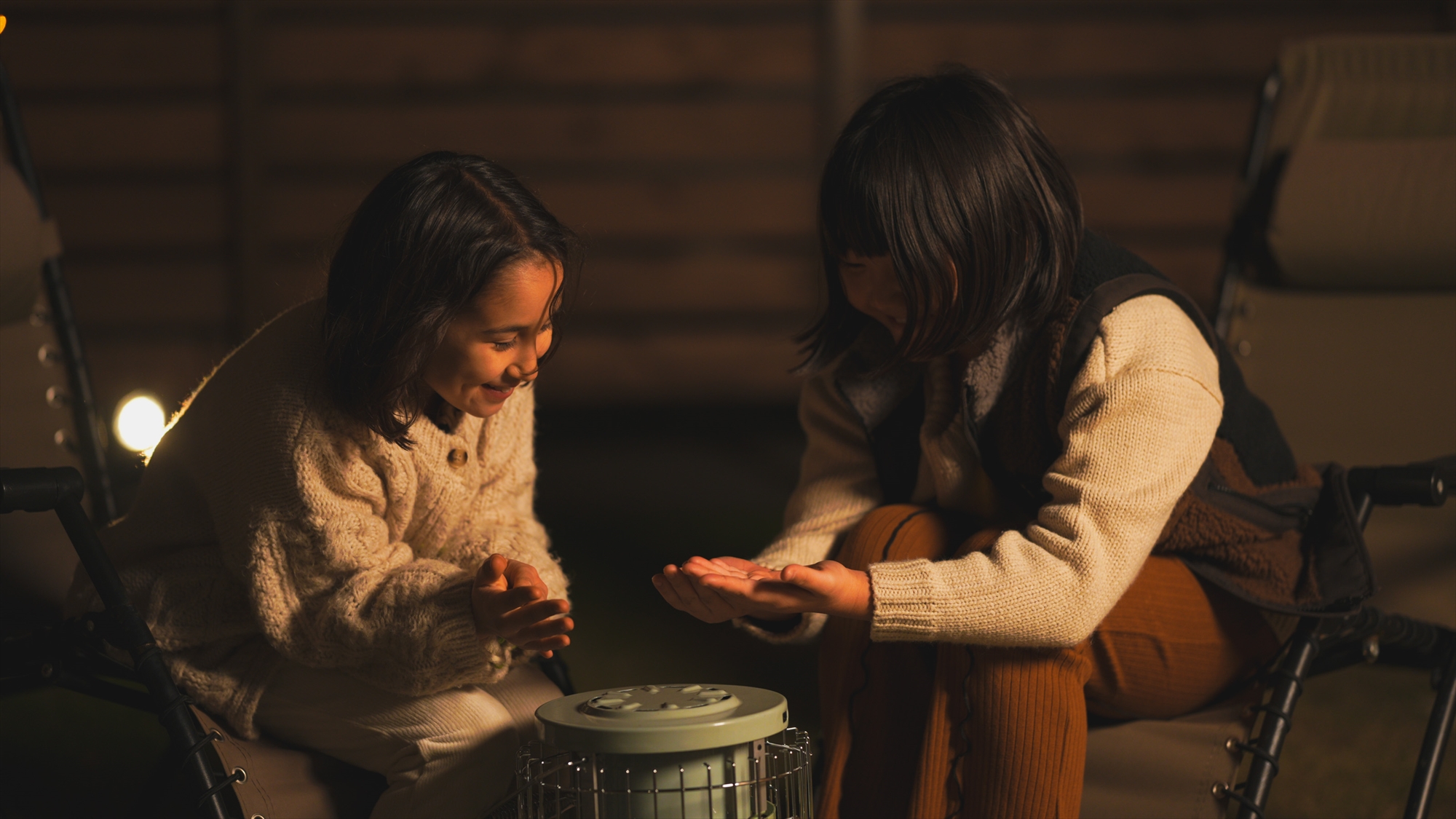 【Image／BBQ】ガーデンテラスにはヒーターもあるのでぽかぽかお過ごしいただけます