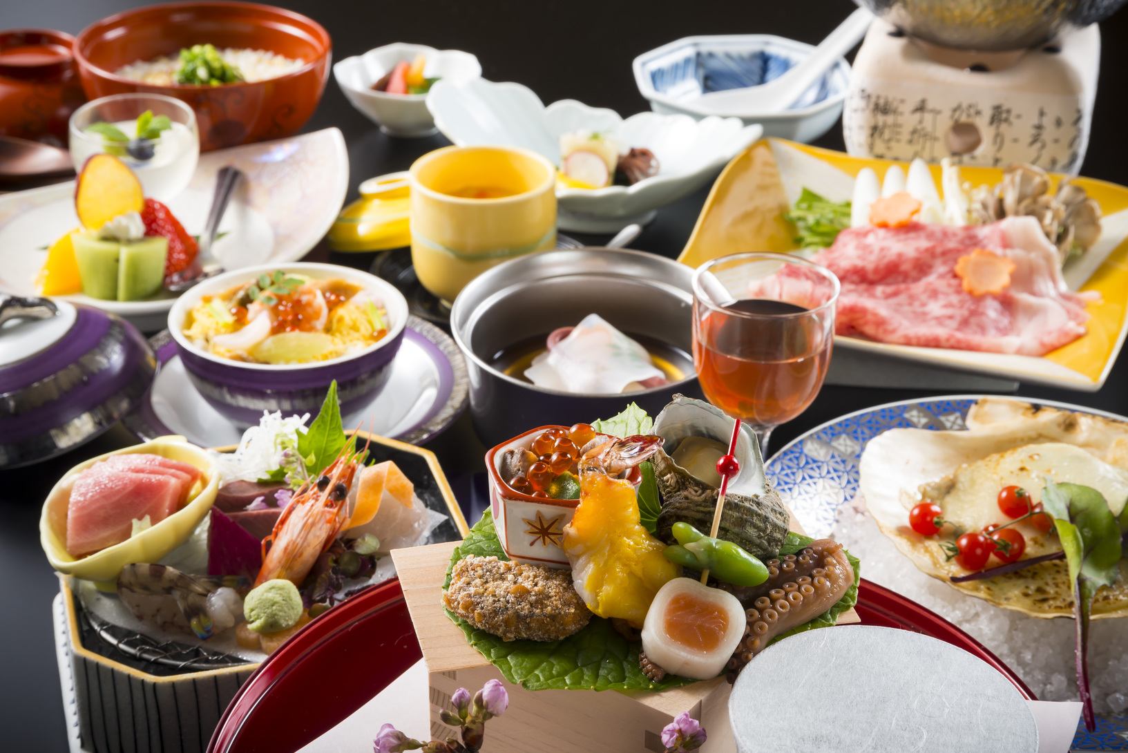 【絶景一棟貸し】心を満たす一泊二食特選会席プラン（十八楼にてお食事）