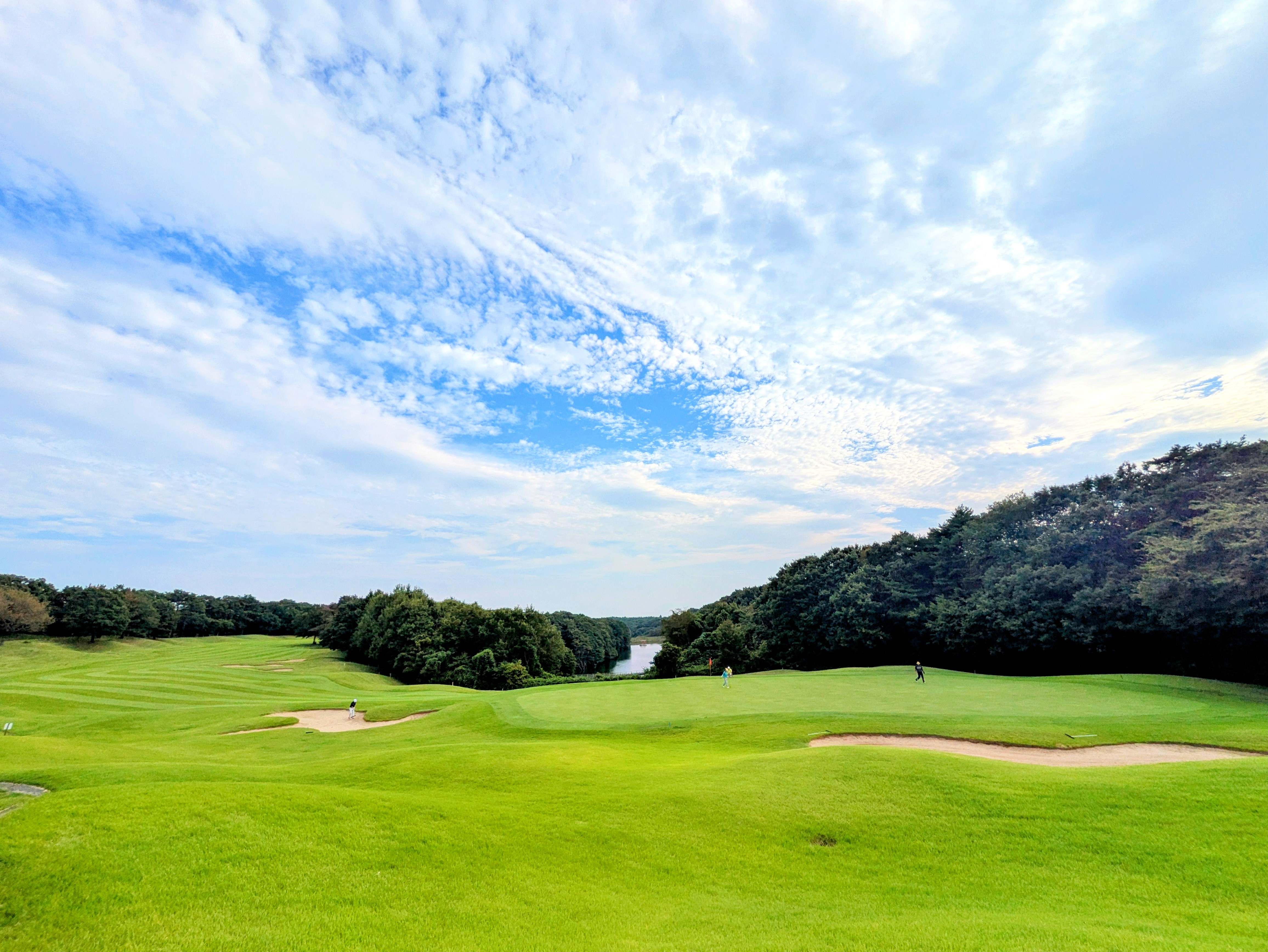 夏のゴルフ場