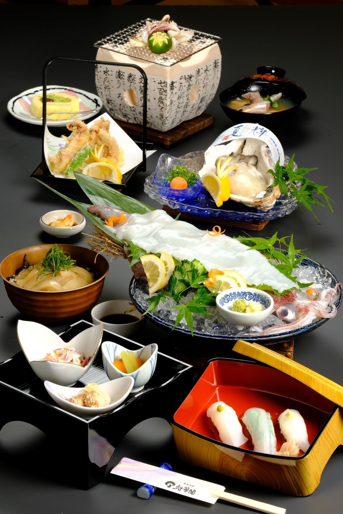 日本海の激美味コラボ■白イカと夏輝■プラン