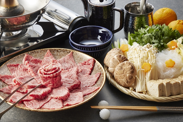 豪華！地元伊東の新鮮野菜と国産黒毛和牛のしゃぶしゃぶプラン＜１泊夕食付＞