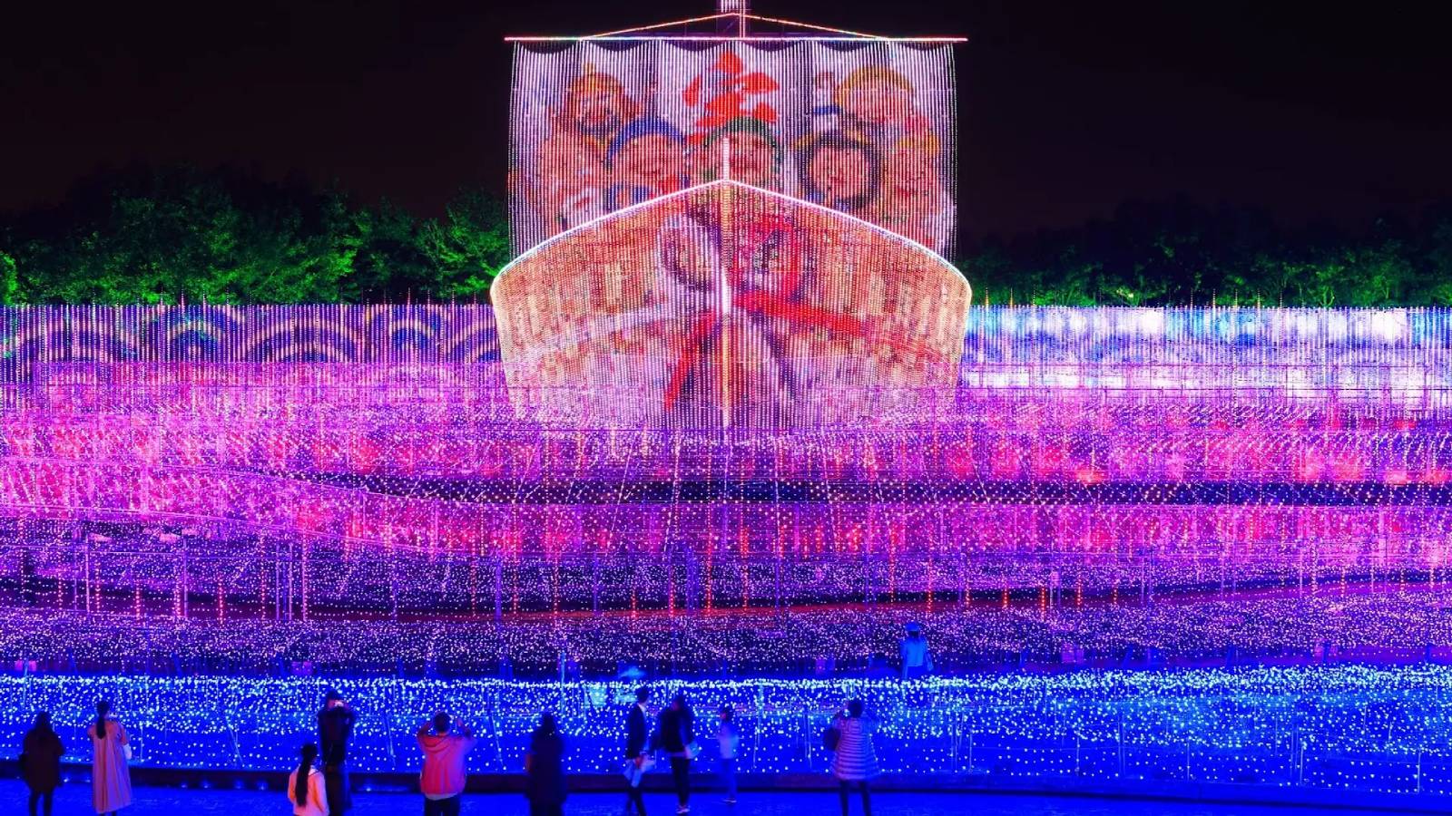 なばなの里イルミネーション☆当館から徒歩圏内の好立地！