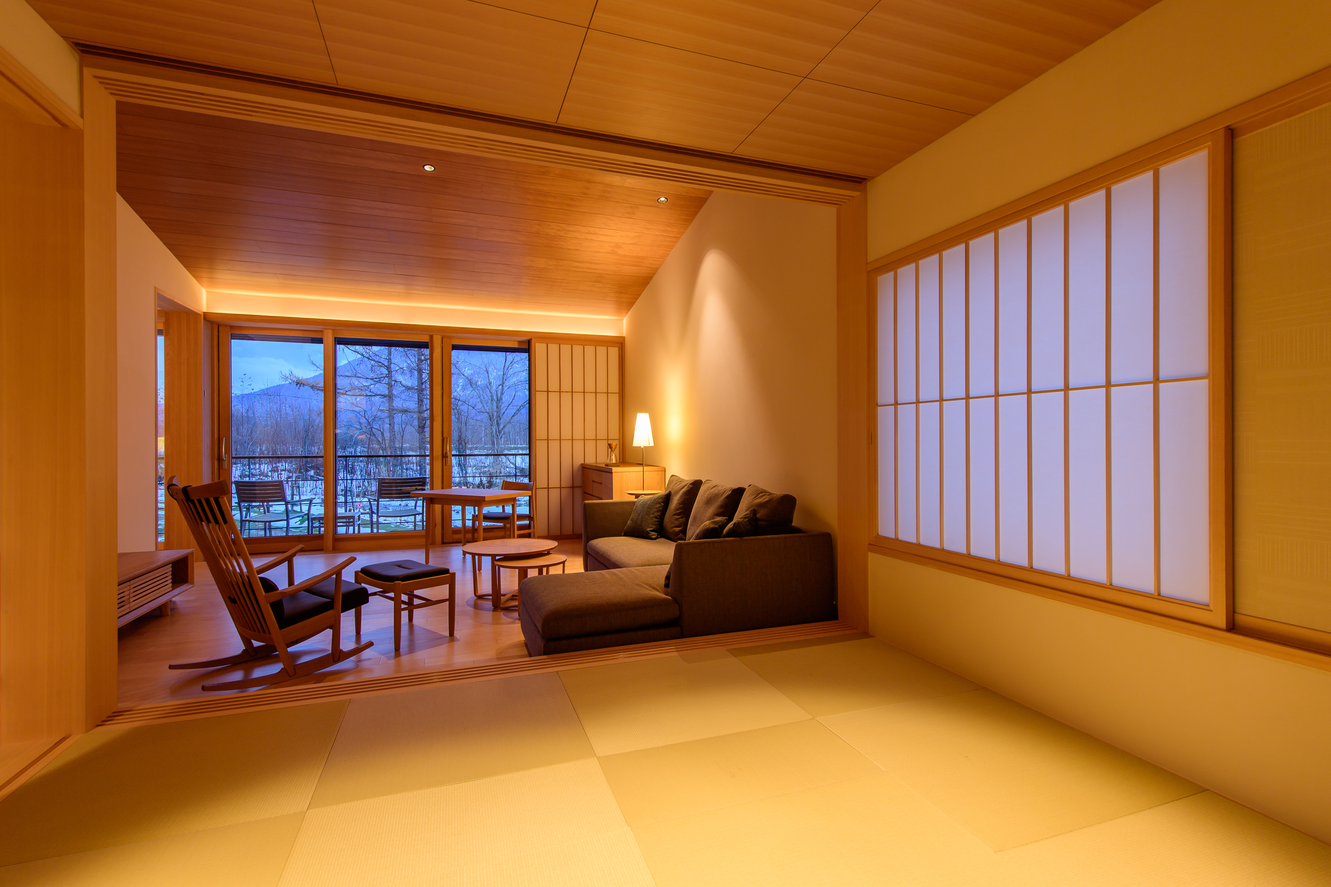 ニセコ羊蹄の宿 楽 水山(部屋(ベッドルーム))