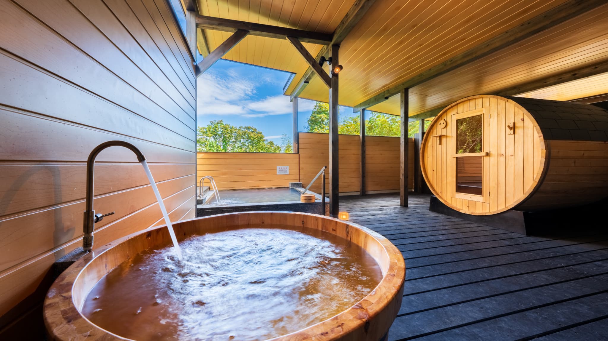 【スタンダードヴィラ／洋室／3ベッド】眺望なし