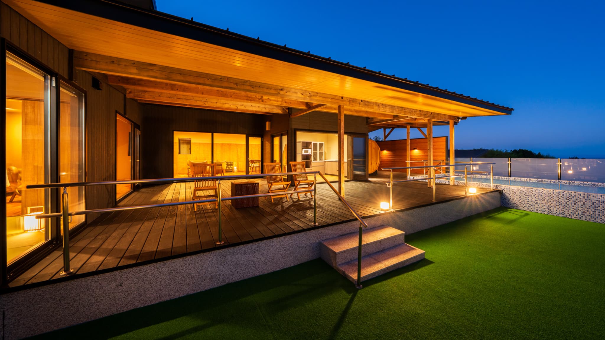 【スイートヴィラ／和洋室】夏期限定プール付