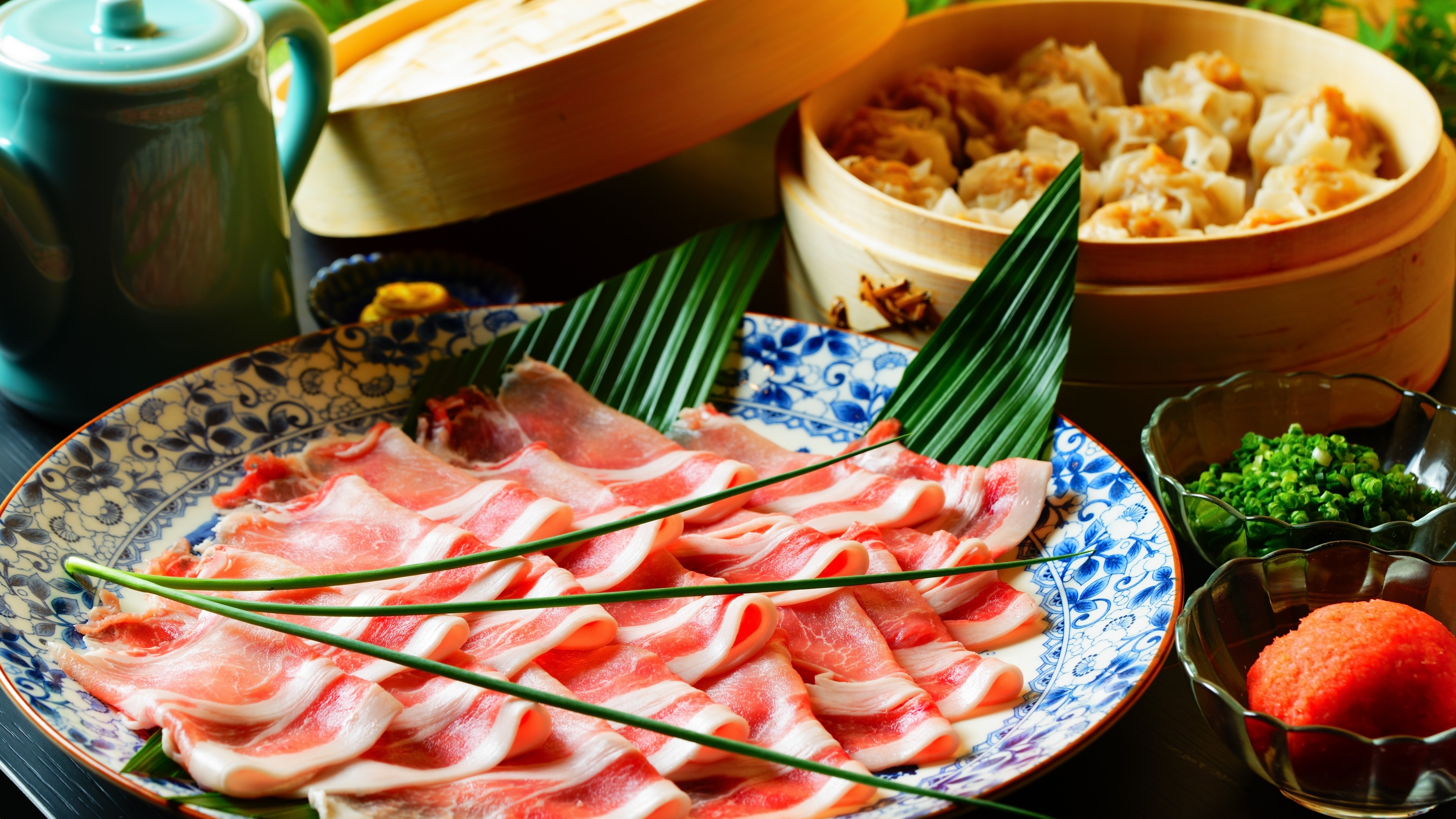 ビュッフェ　夕食一例