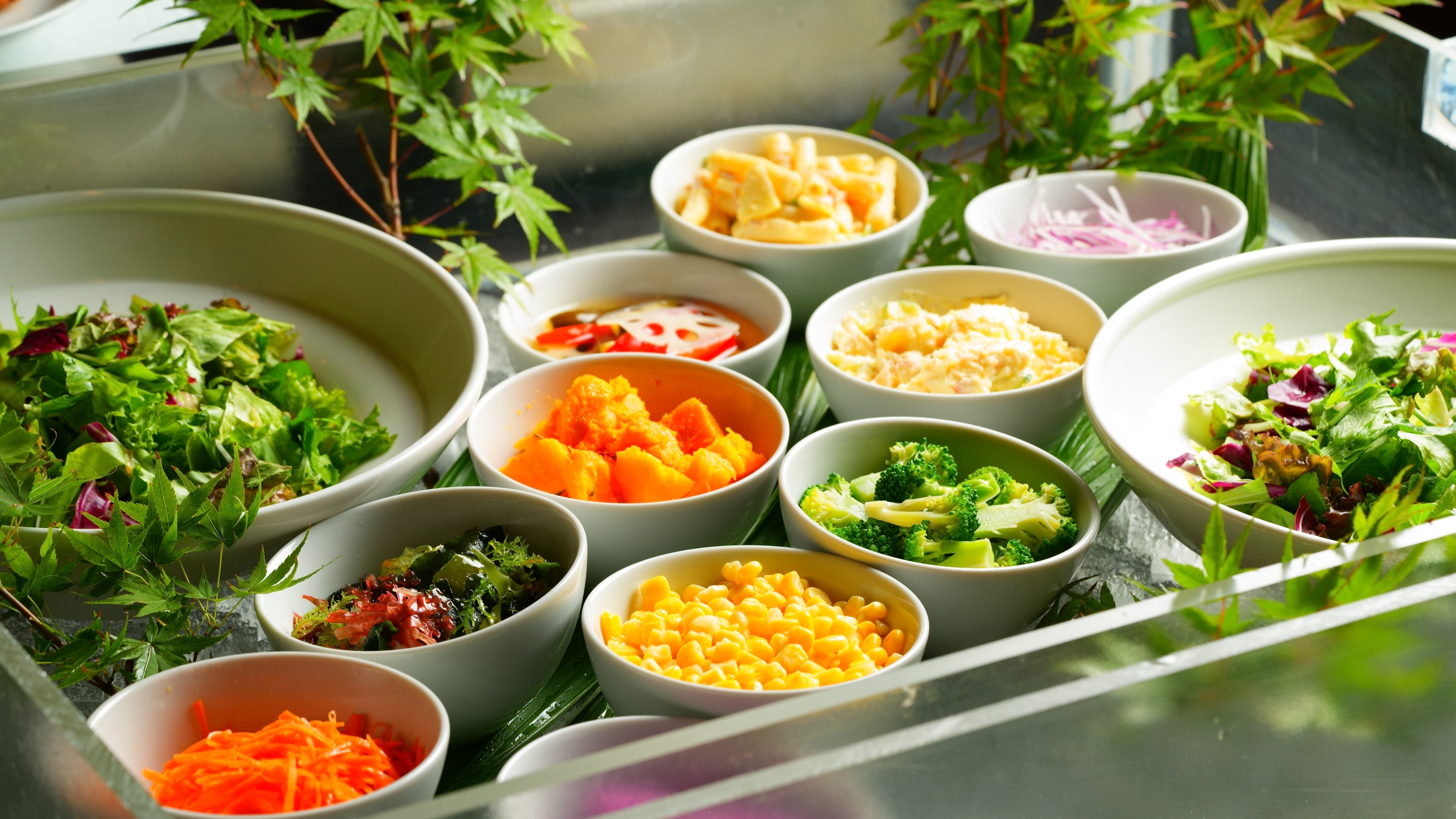 ビュッフェ　朝食一例