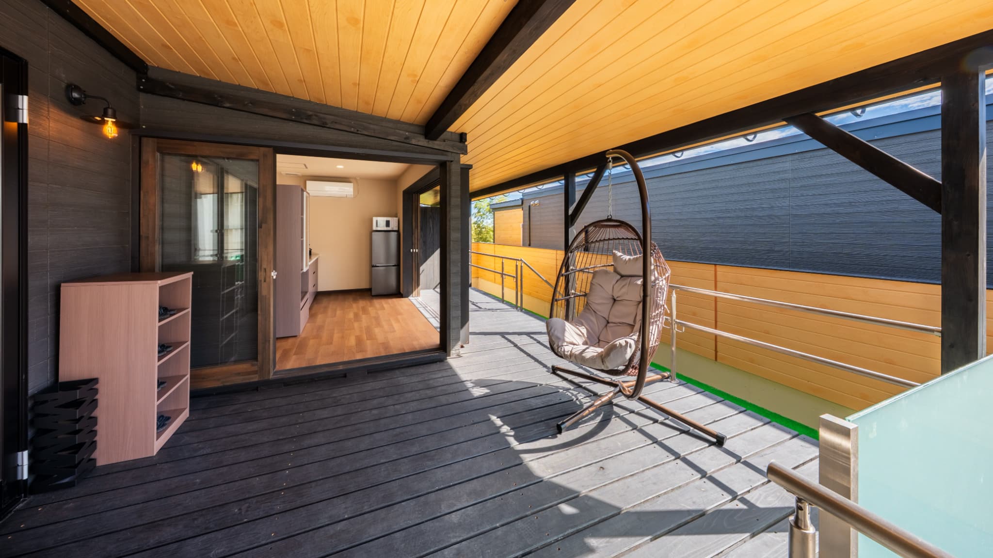 【スタンダードヴィラ／洋室／2ベッド】眺望なし