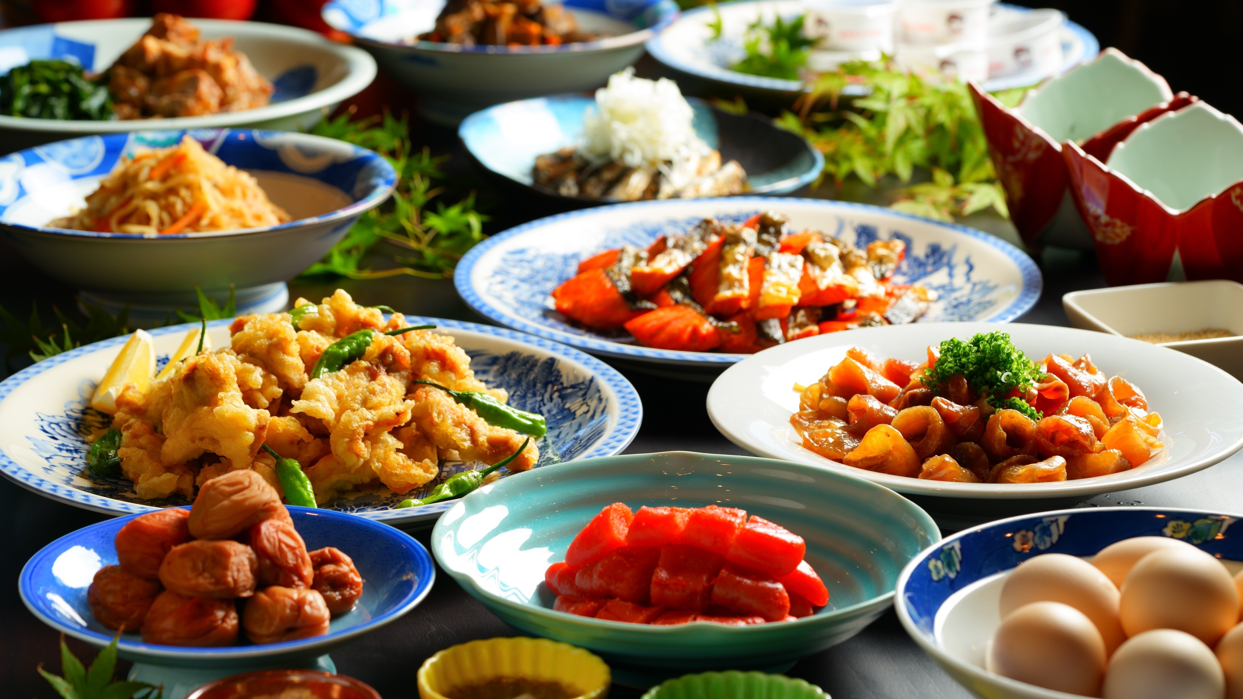 ビュッフェ　朝食一例