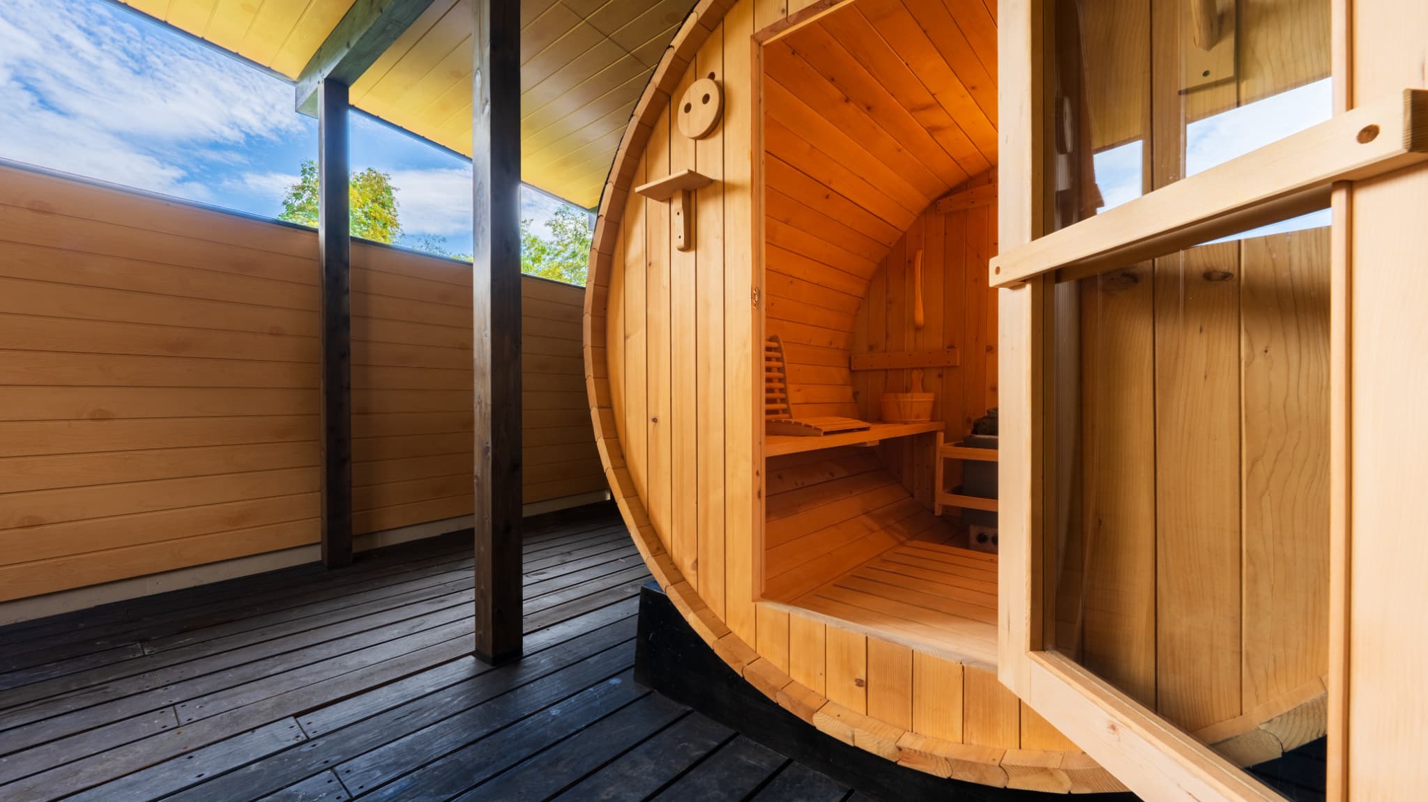 【スタンダードヴィラ／洋室／3ベッド】眺望なし